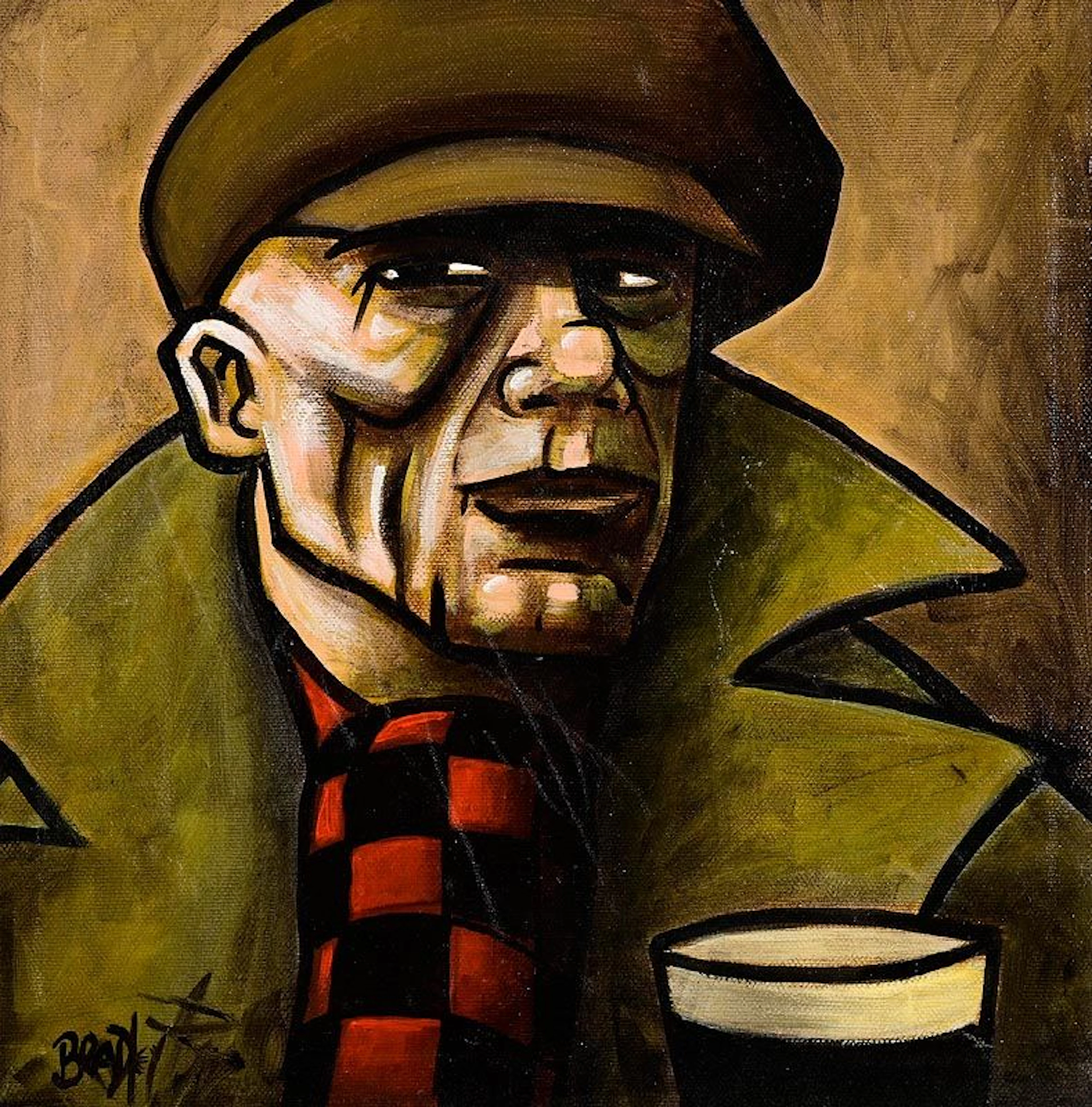 Terry Bradley (b.1965) Harbour Bar