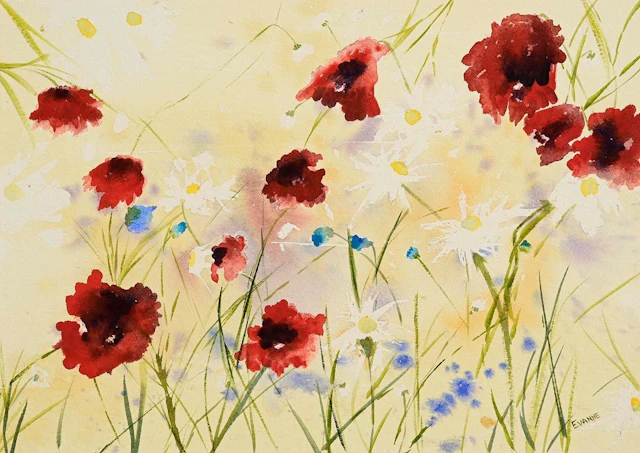 Evanne Matthews (b.1951) Summer Meadow