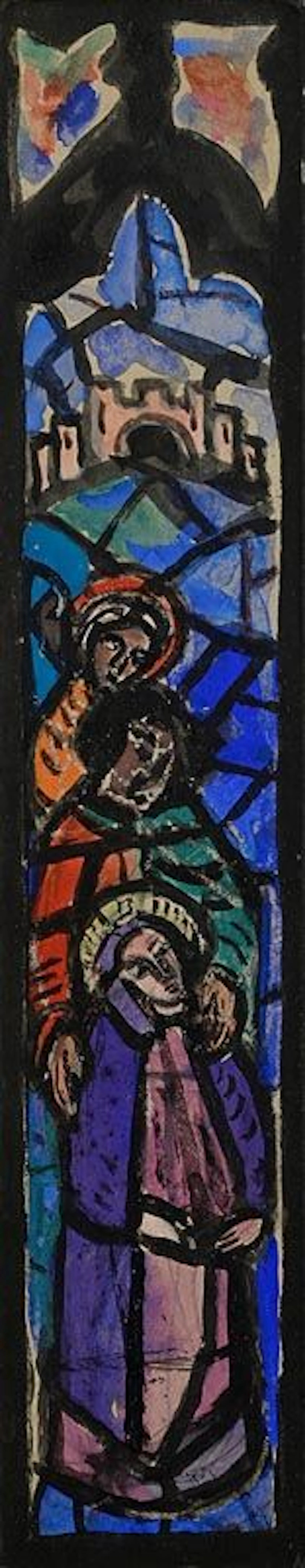 Evie Hone (1894-1955) Study for a Stained Glass Window