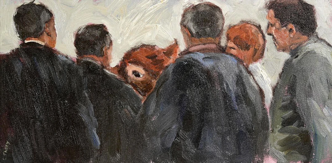 Christine Thery (20th/21st Century) Eying the Judges (2005)