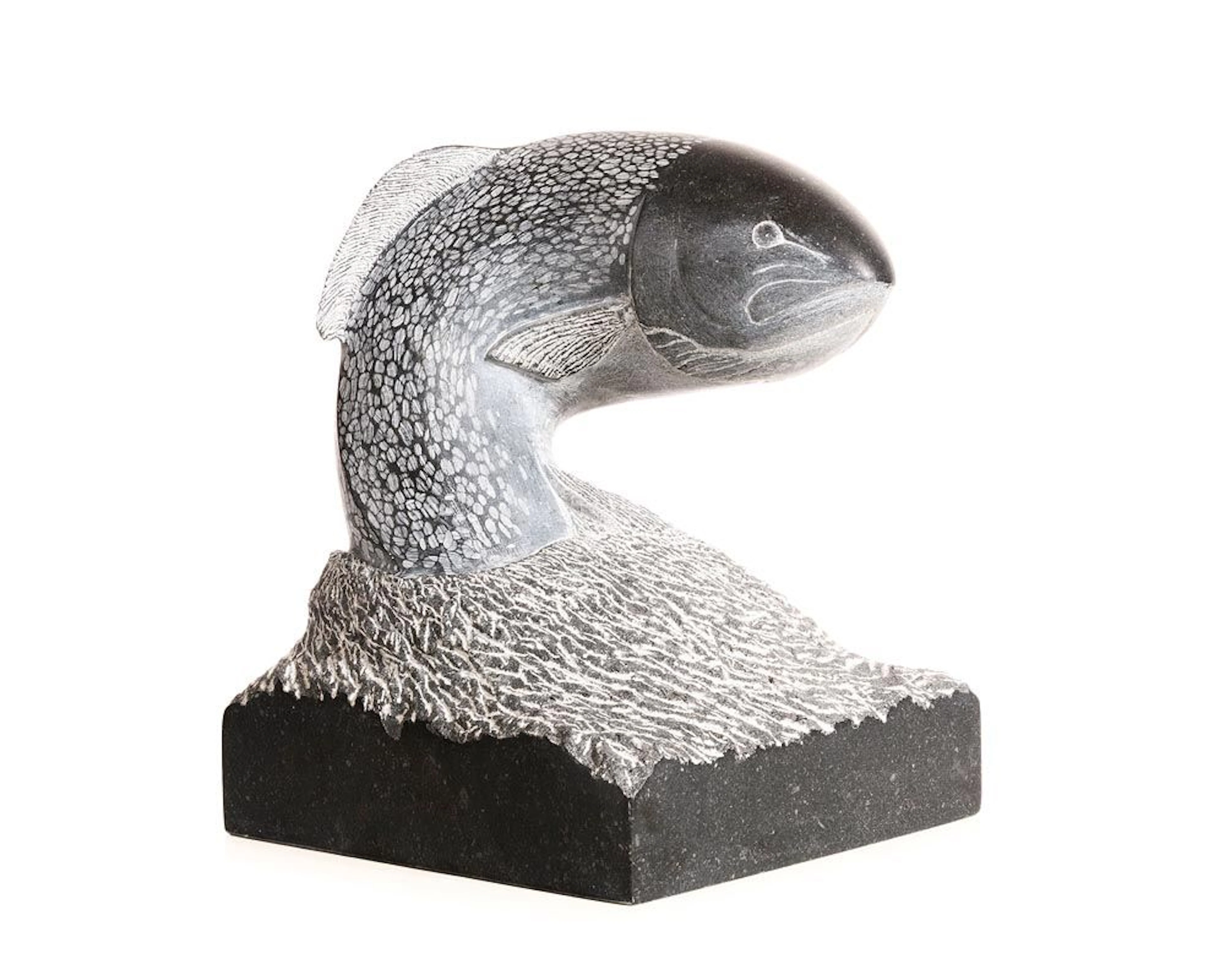 Martin Lyttle (20th/21st Century) Leaping Salmon (2024)