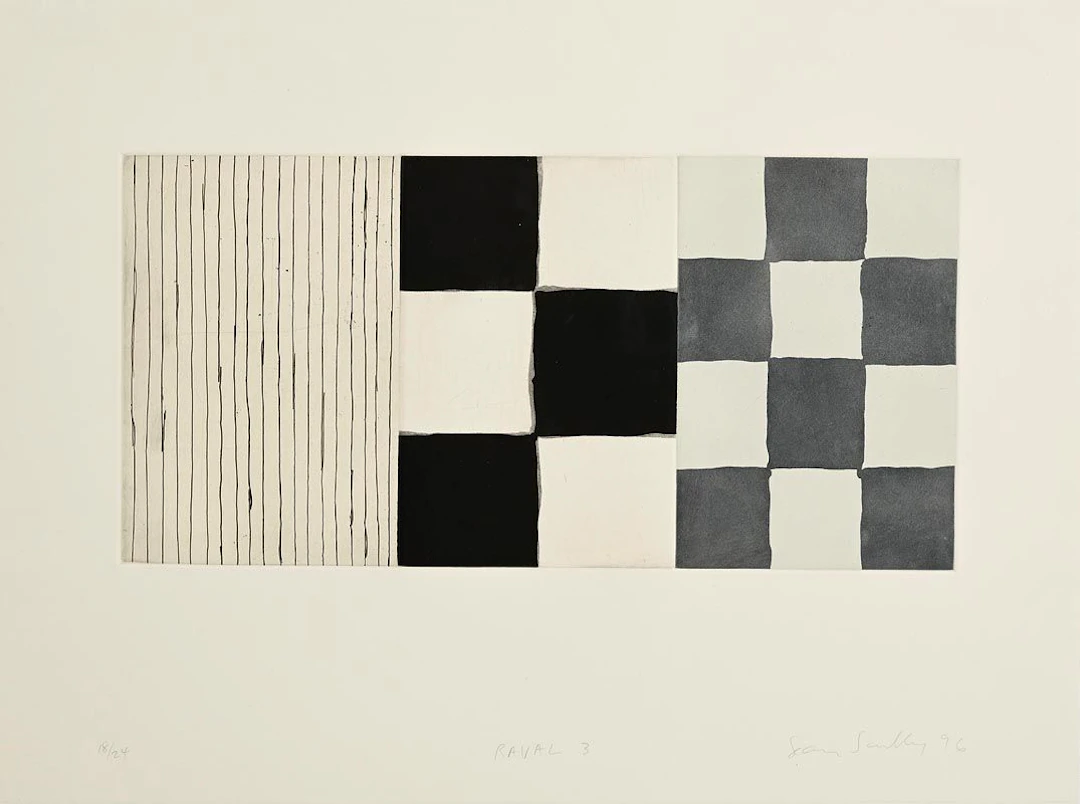 Sean Scully (b.1945) Raval 3 (1996)