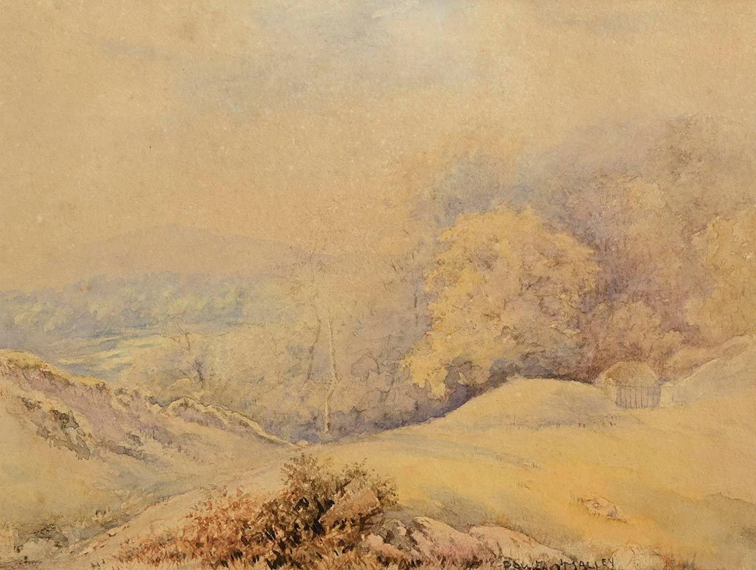 Michael Augustine Power O'Malley (1878-1946) The Quiet Valley