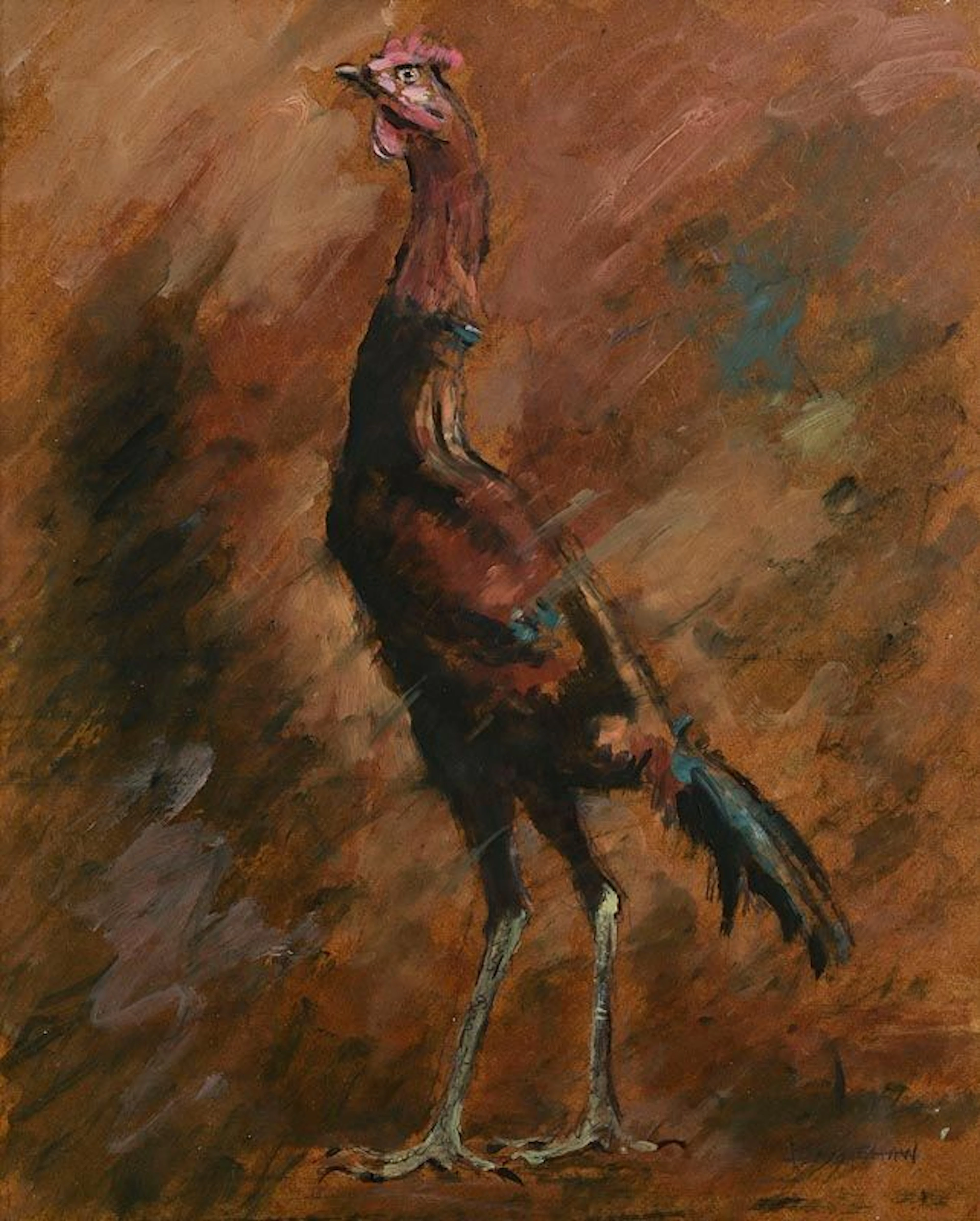 Basil Blackshaw (1932-2016) Rooster