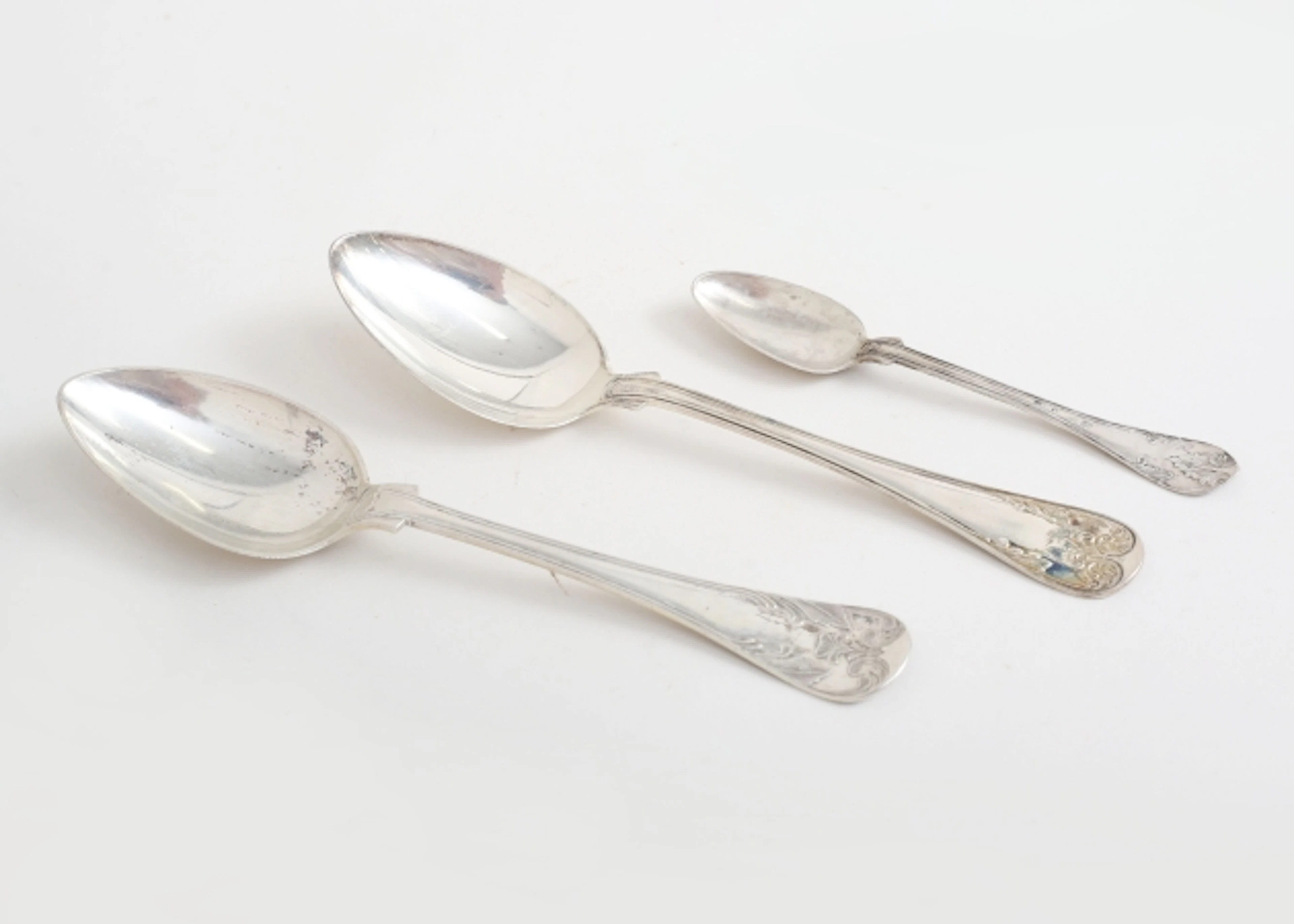 Skedar 3 stycken silver