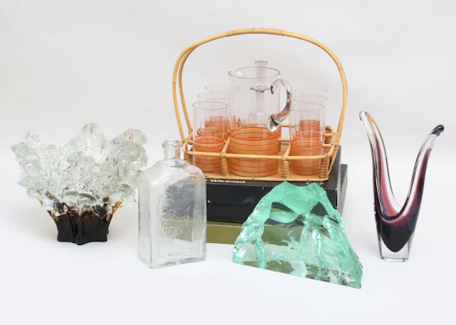 Retro design/glas