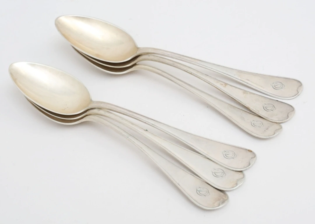 Matskedar 6 stycken silver