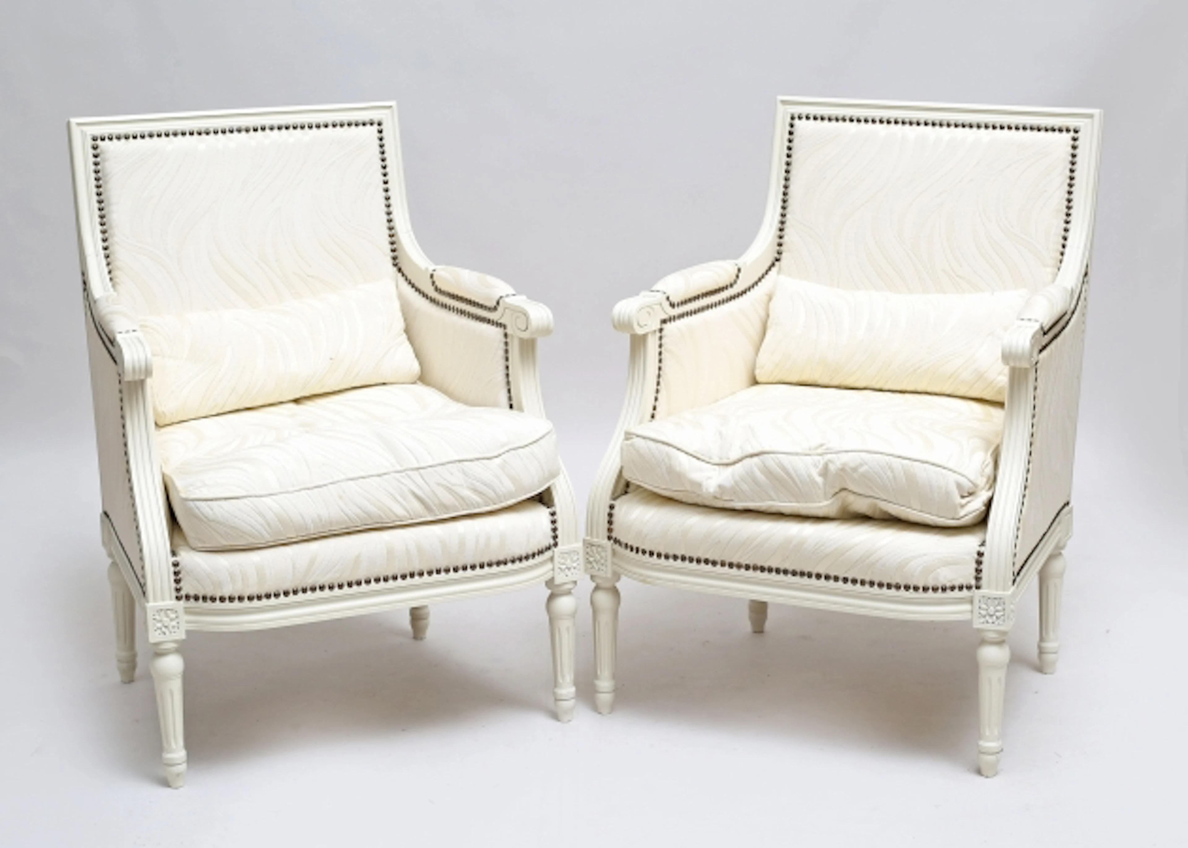 Fåtöljer 1 par Louis XVI-stil