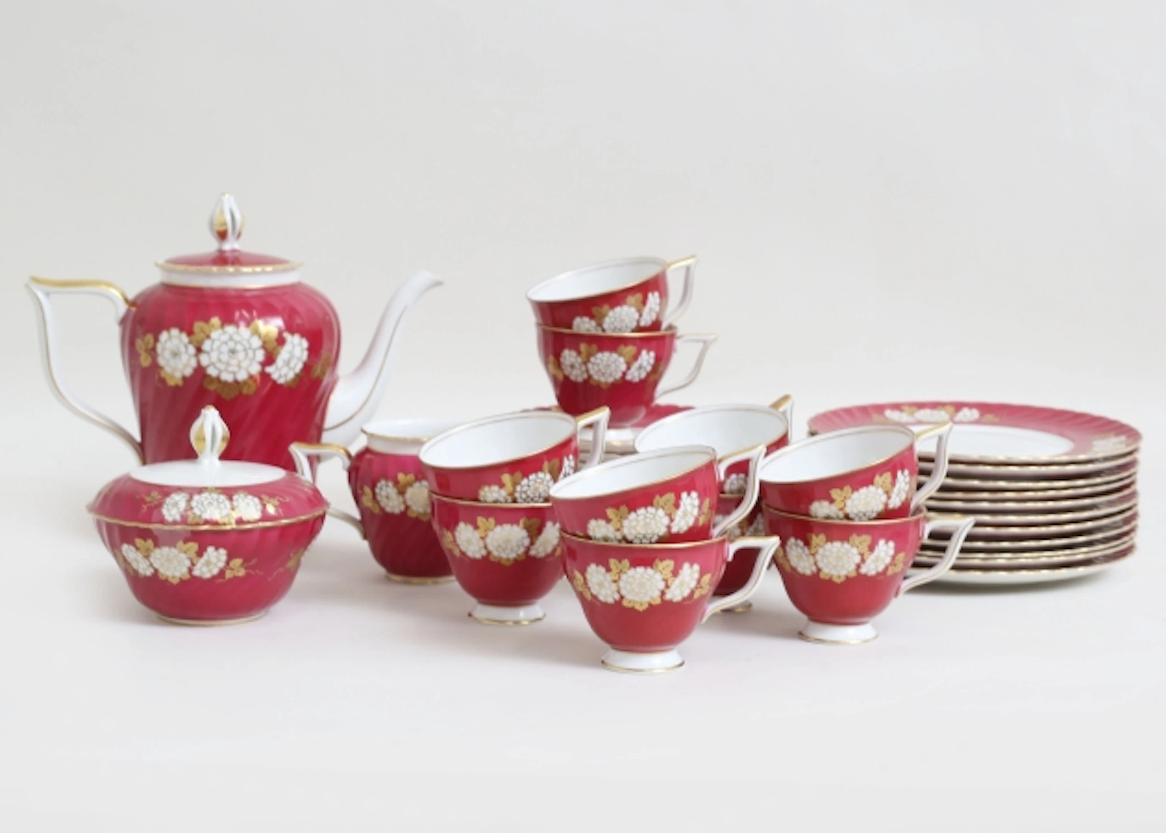 Kaffeservis 24 delar Tettau Tyskland