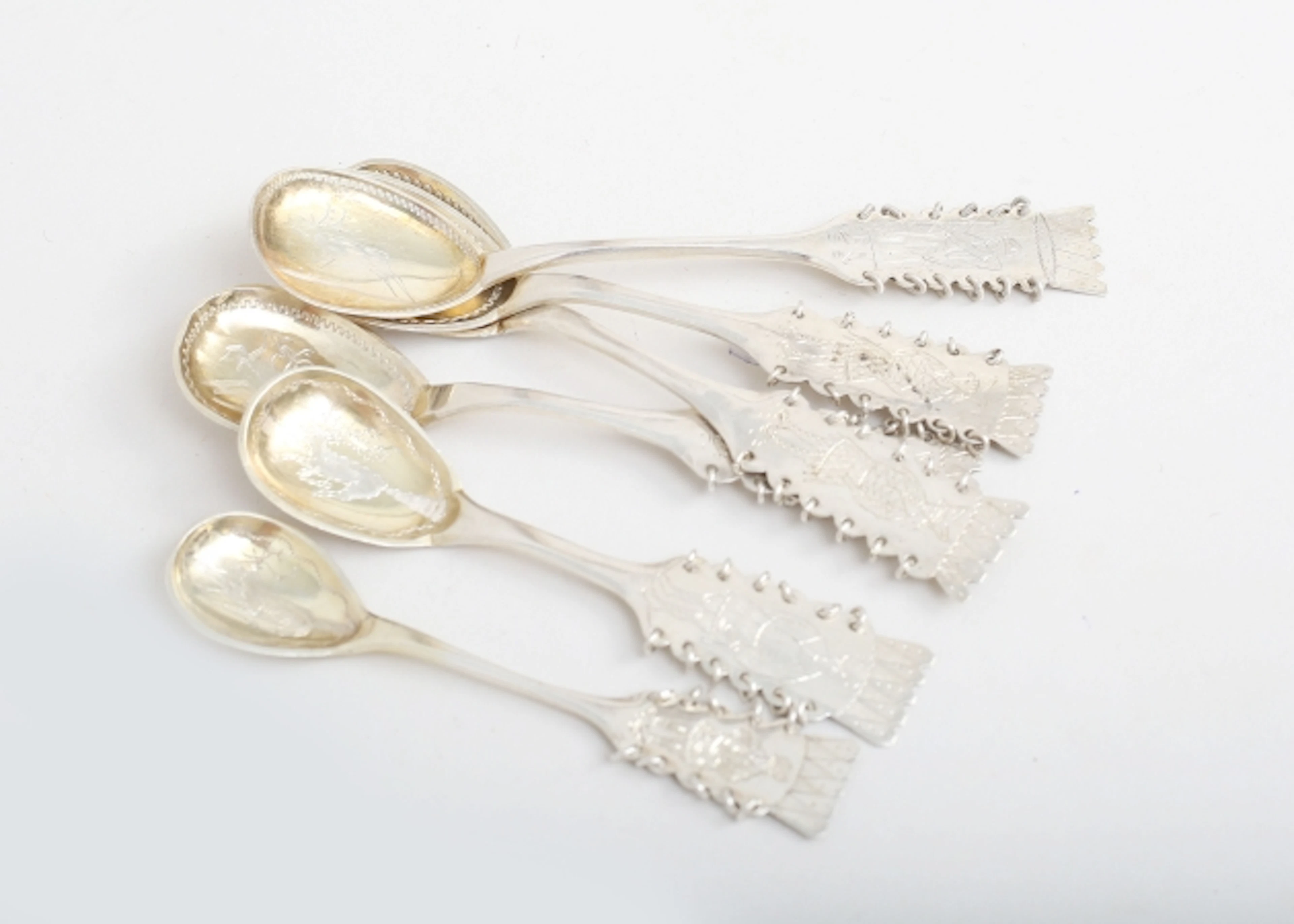 Kaffeskedar silver
