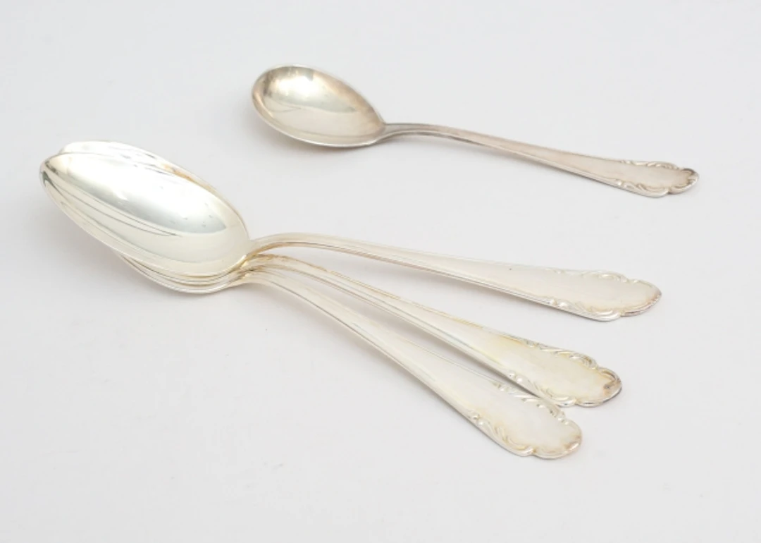 Matskedar 3 stycken silver