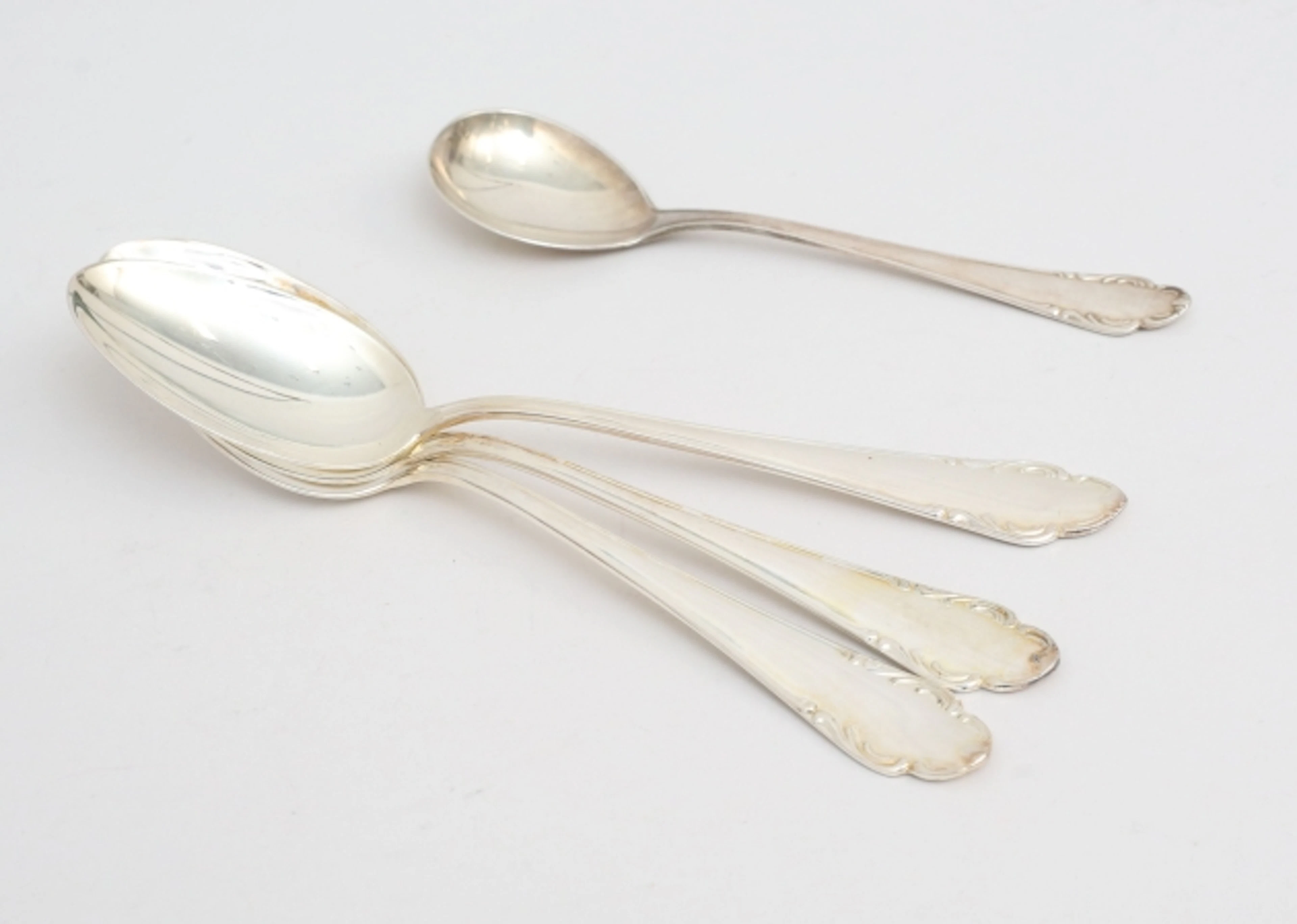 Matskedar 3 stycken silver