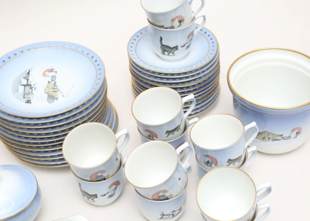 Kaffeservis "Tomten" Harald Wiberg