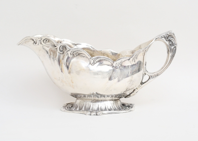 Såssnipa rokokostil silver