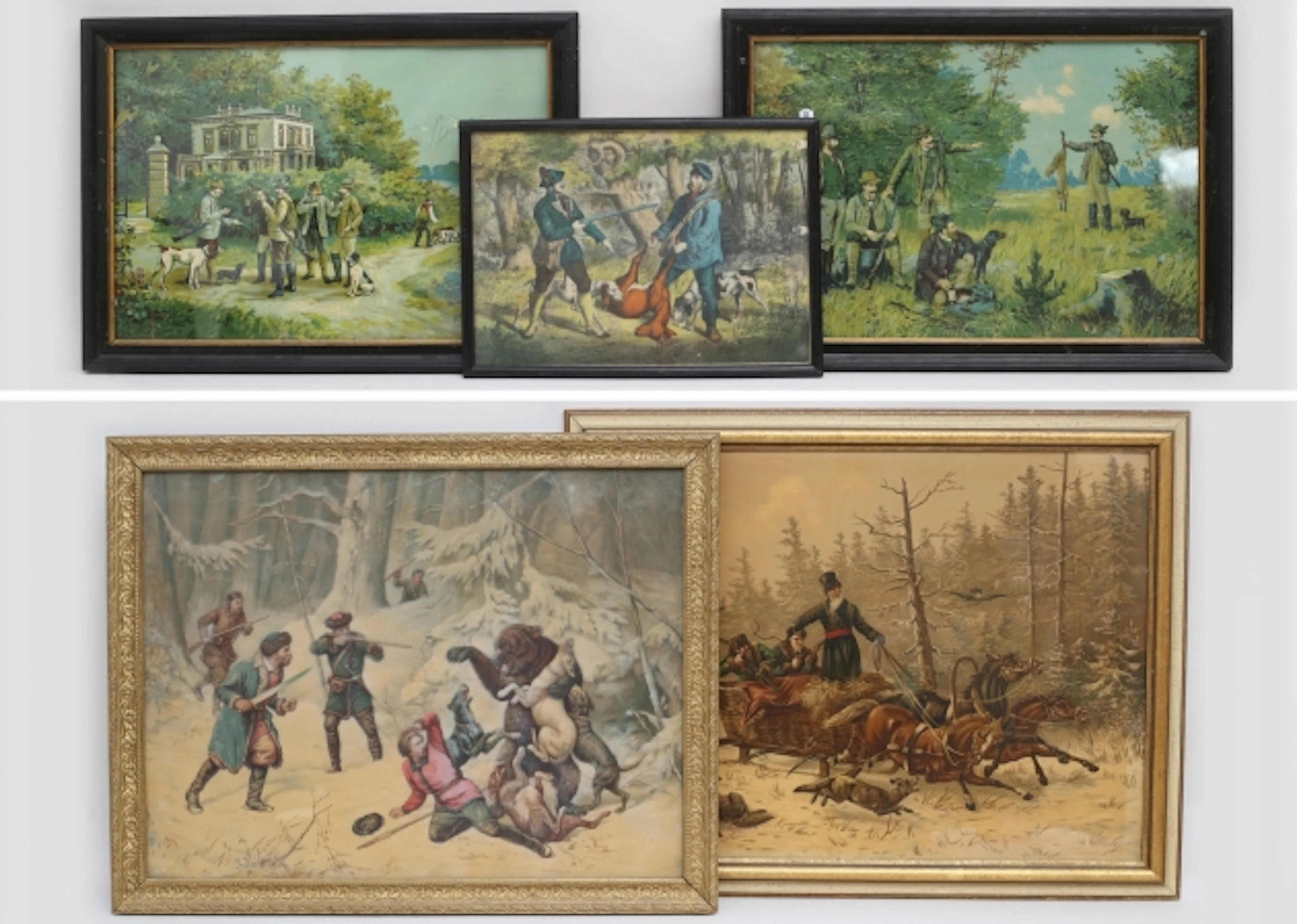 Oljetryck 1800-tal