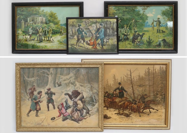 Oljetryck 1800-tal