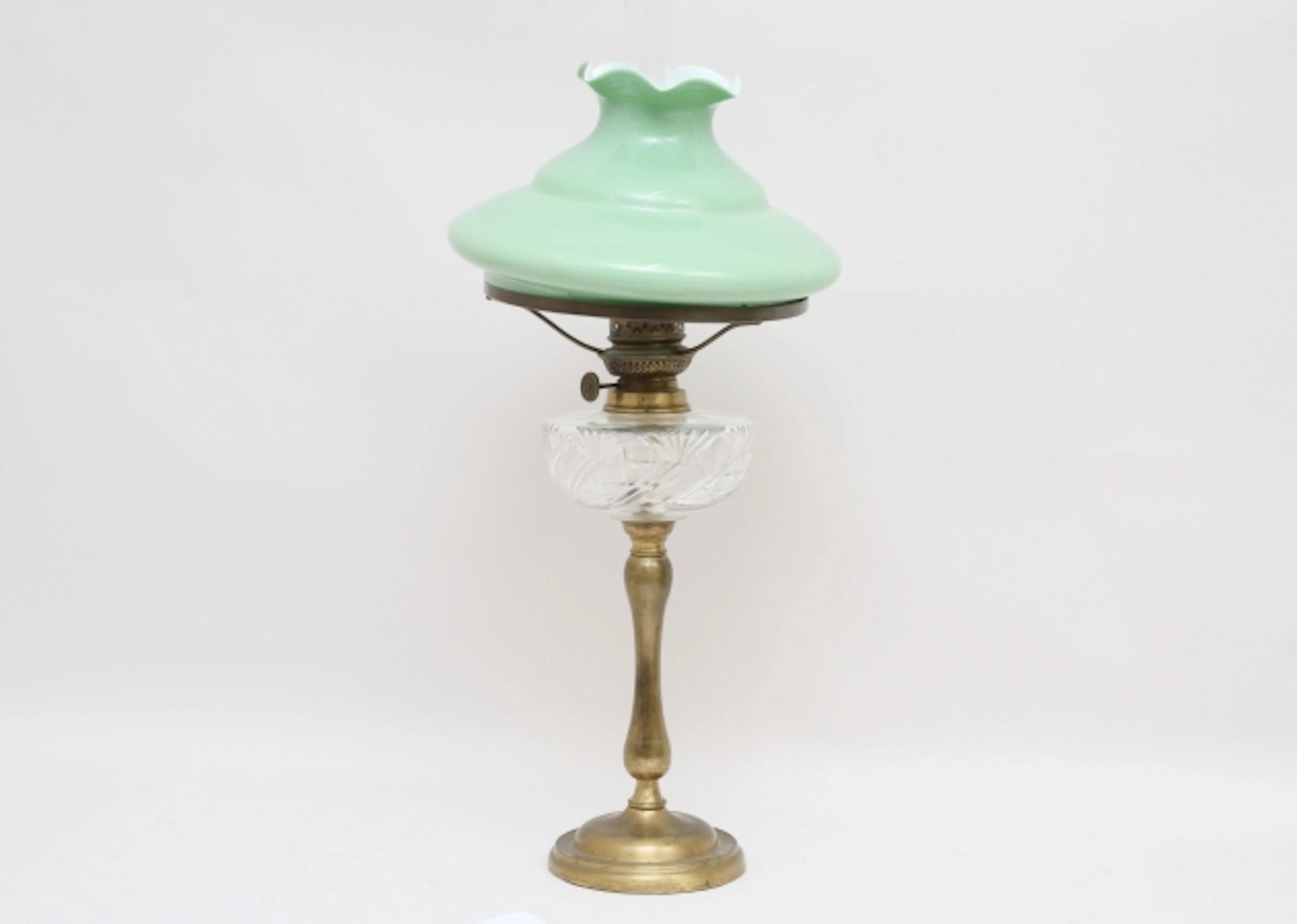 Bordsfotogenlampa tidigt 1900-tal