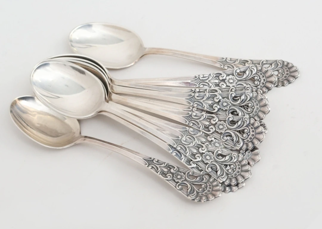 Kaffeskedar Norge silver