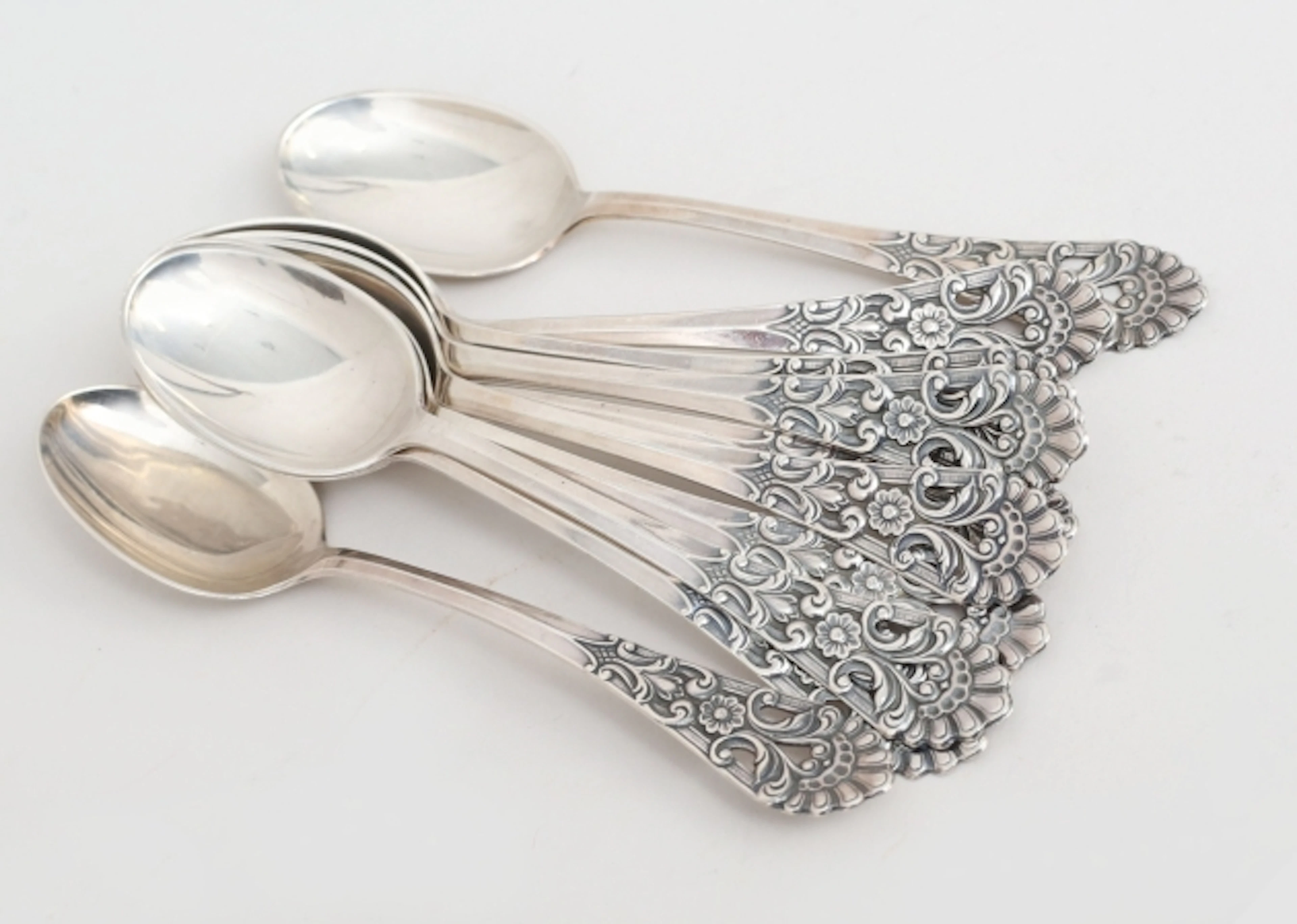 Kaffeskedar Norge silver