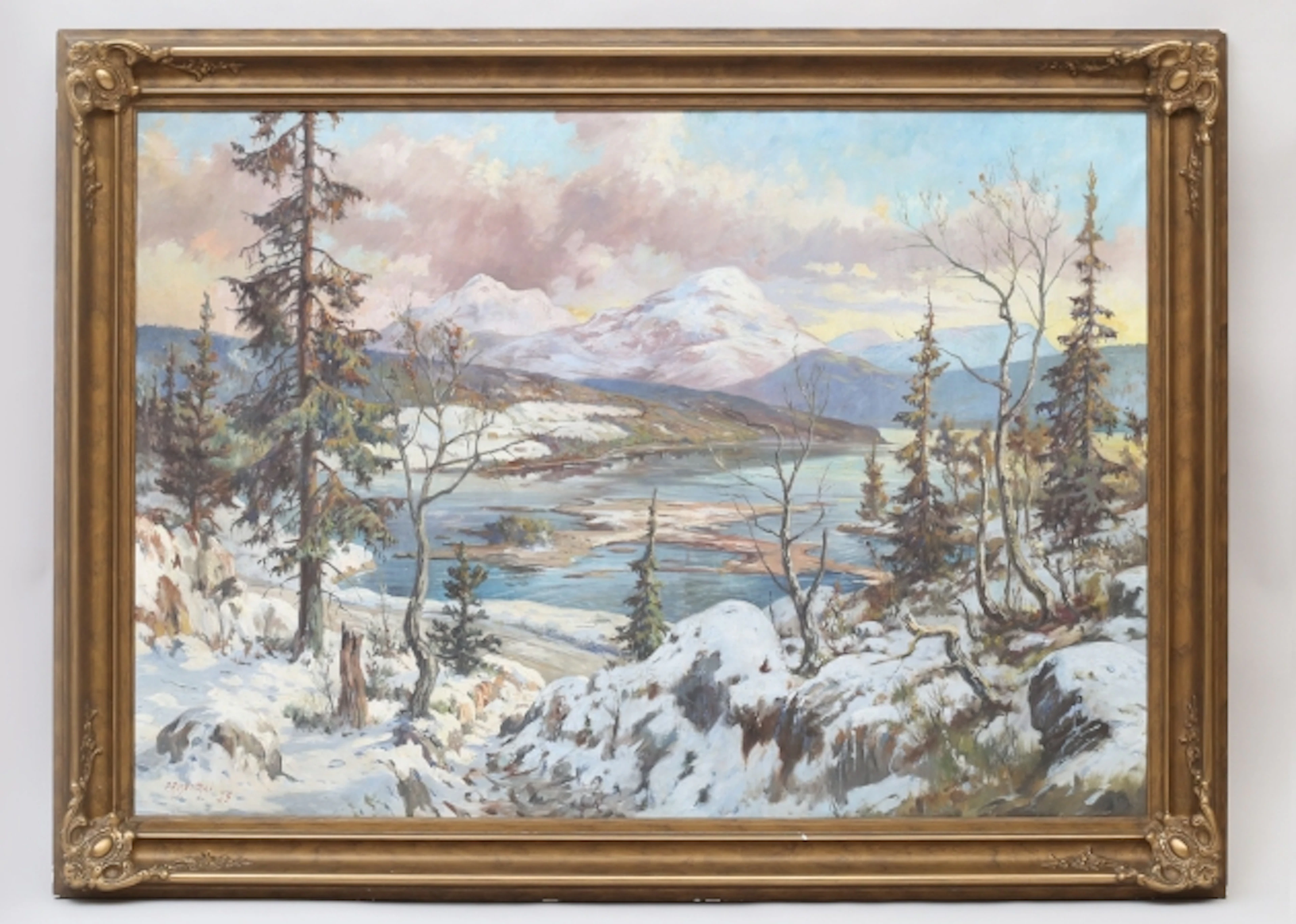 Fritz Rosenthal oljemålning