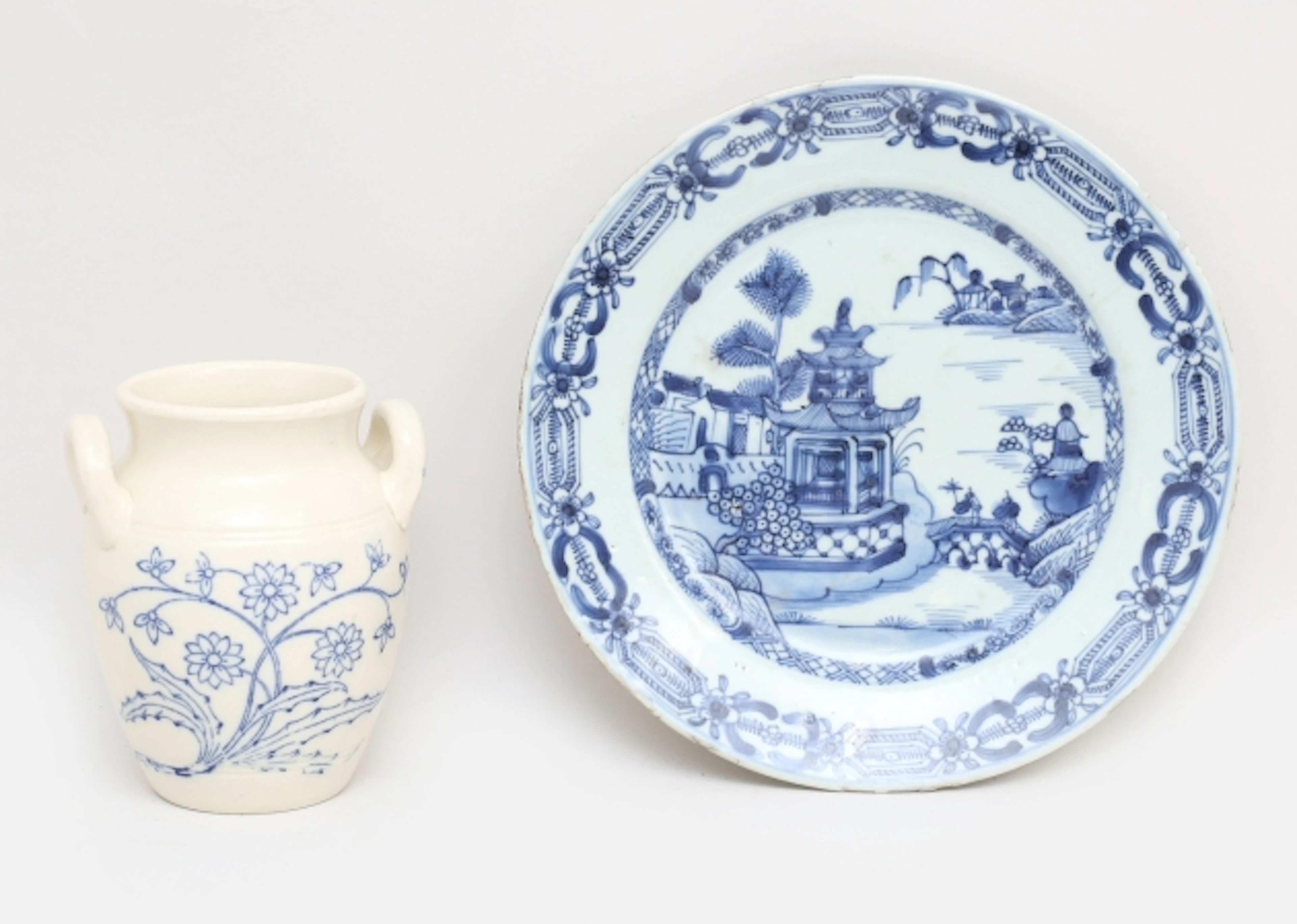 Tallrik Kina Qianlong 1736-1795