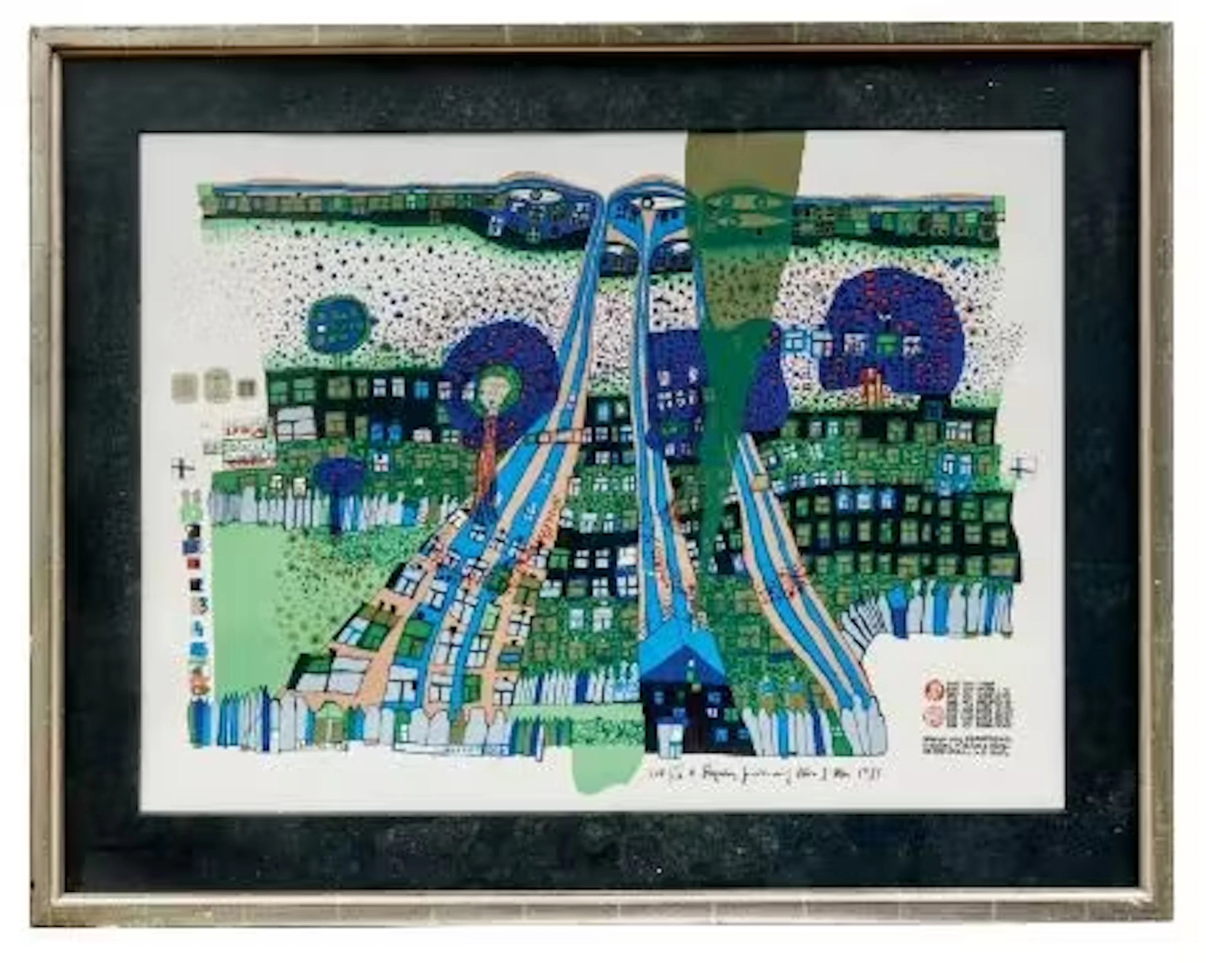 Hundertwasser, Friedensreich, "Let us pray Manitou wins"