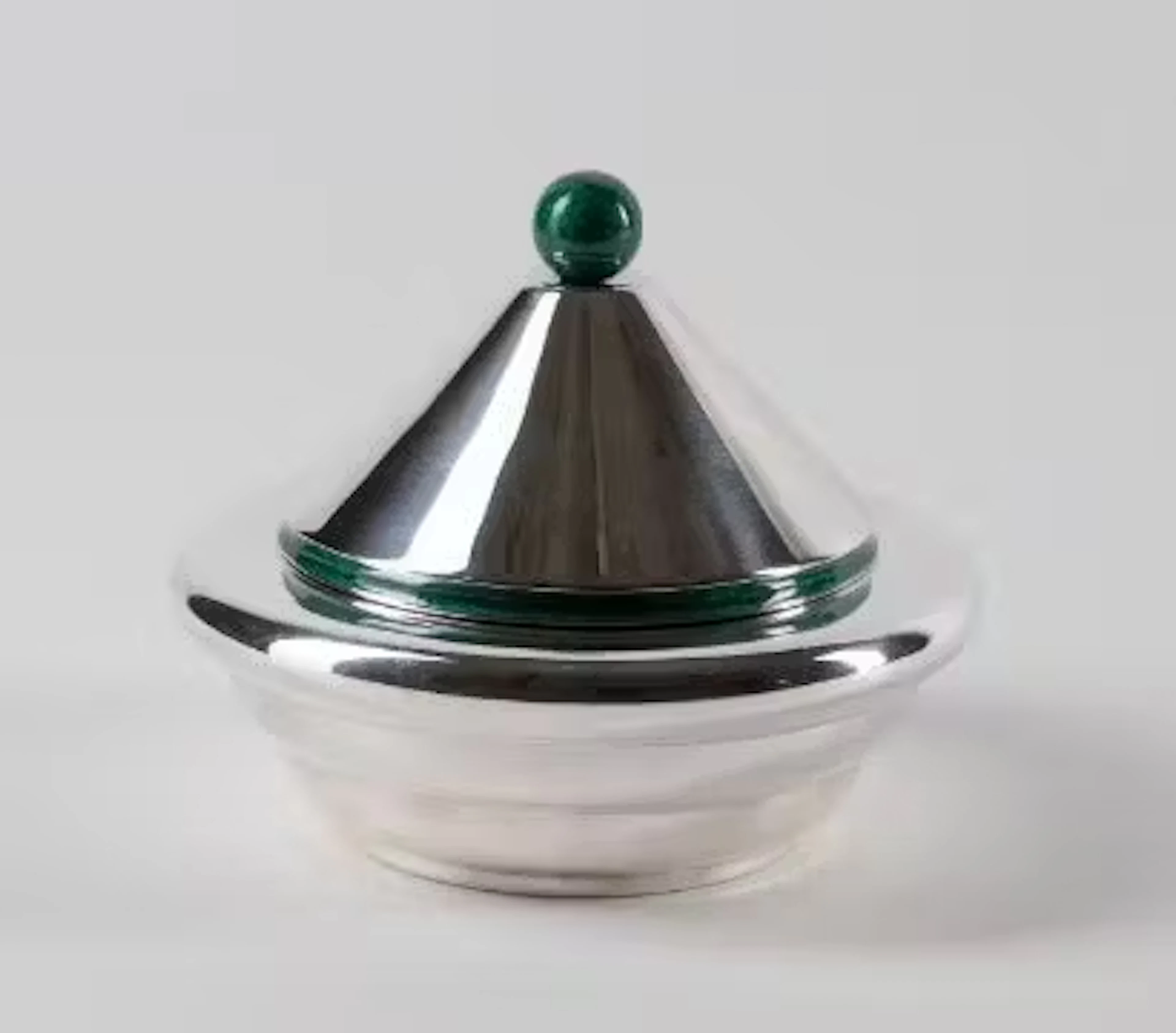 Deckeldose im Art-Déco-Stil, Florenz, Cassetti Gioielli - 20. Jh.