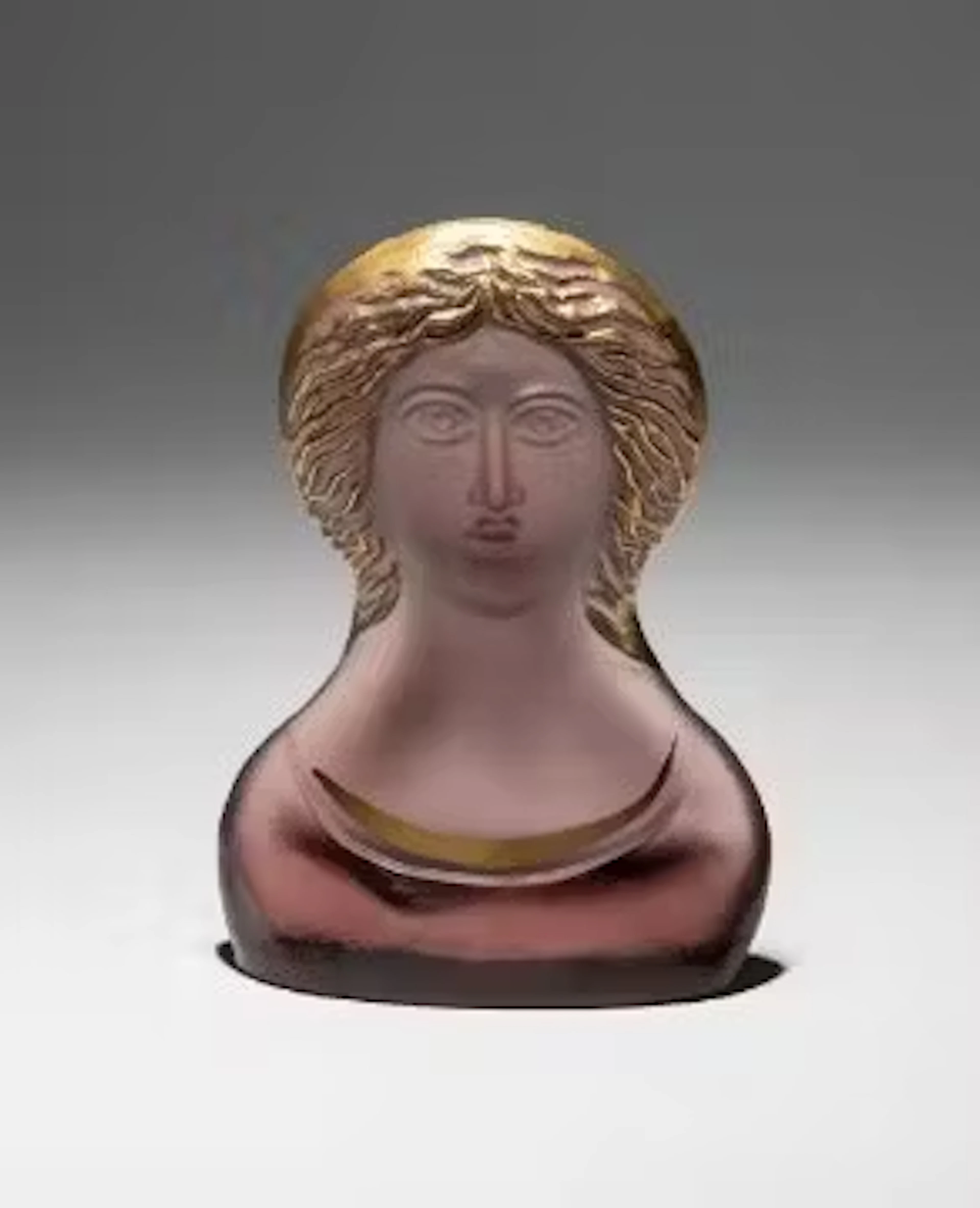 Kleine Frauenbüste, Daum Frères, Nancy - 2. H. 20. Jh.
