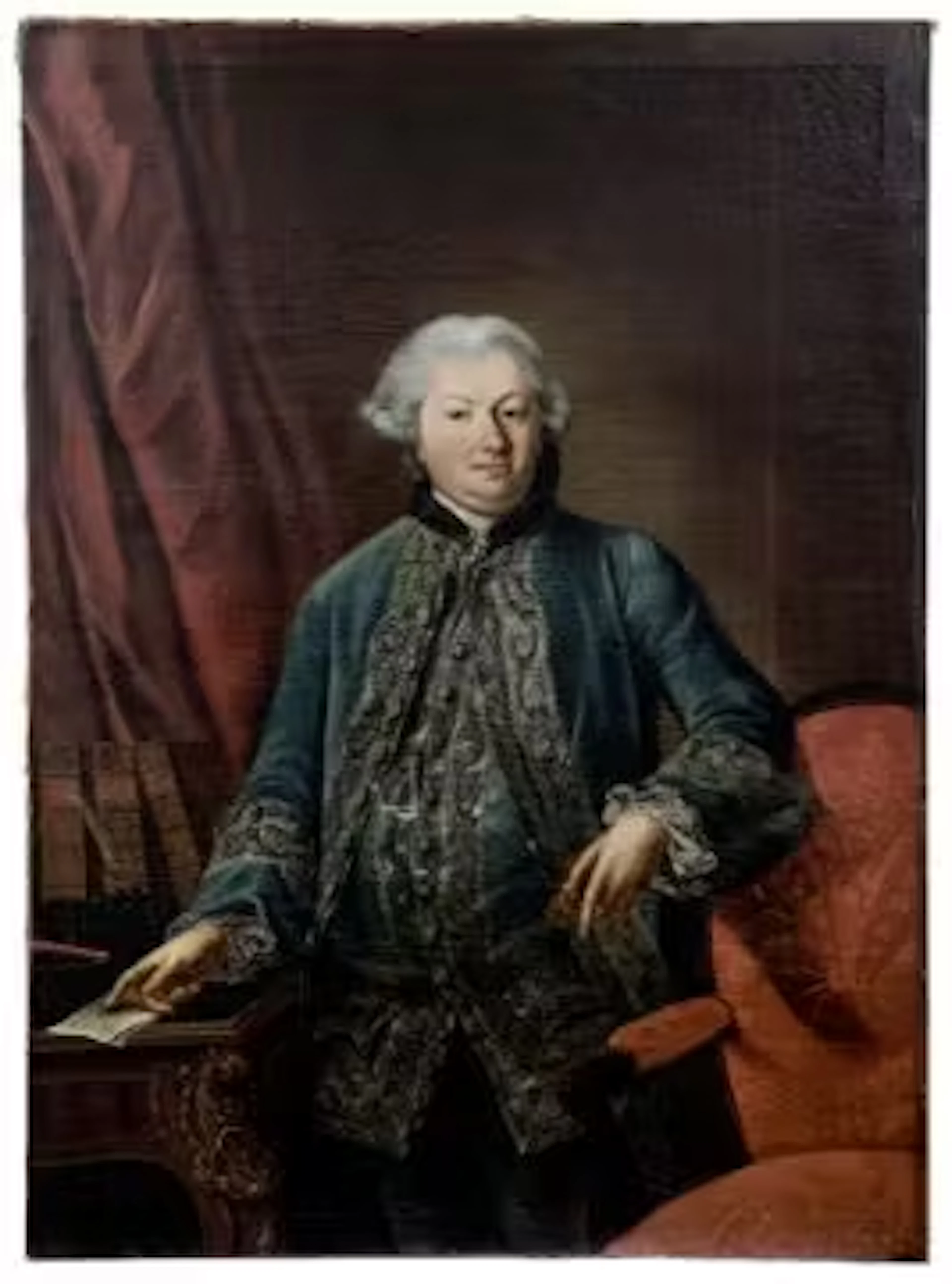 Tischbein, Johann Heinrich d.Ä.: Portrait Johann Jacob von Uckermann I