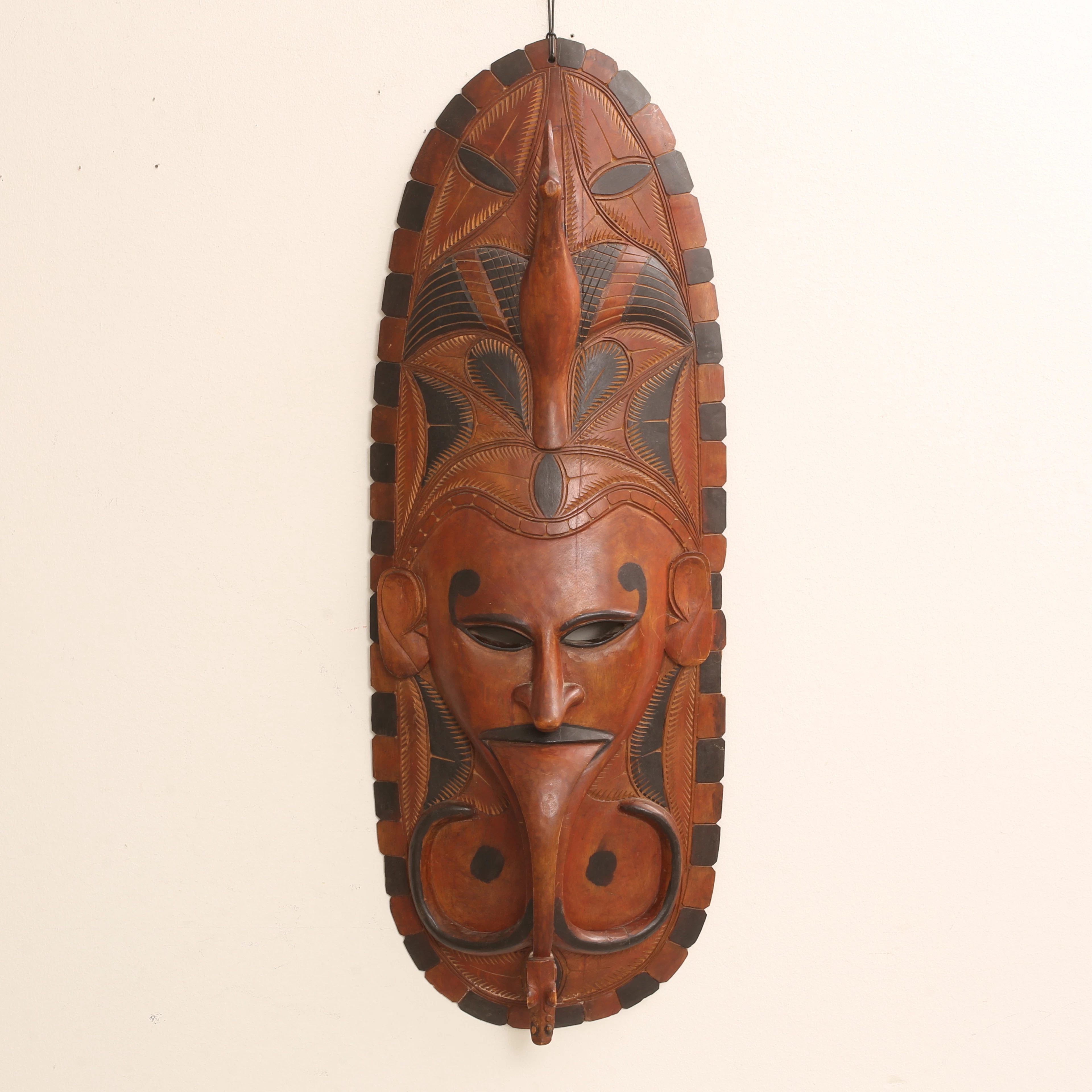 MASK, trä, Afrikansk, 1900-tal.