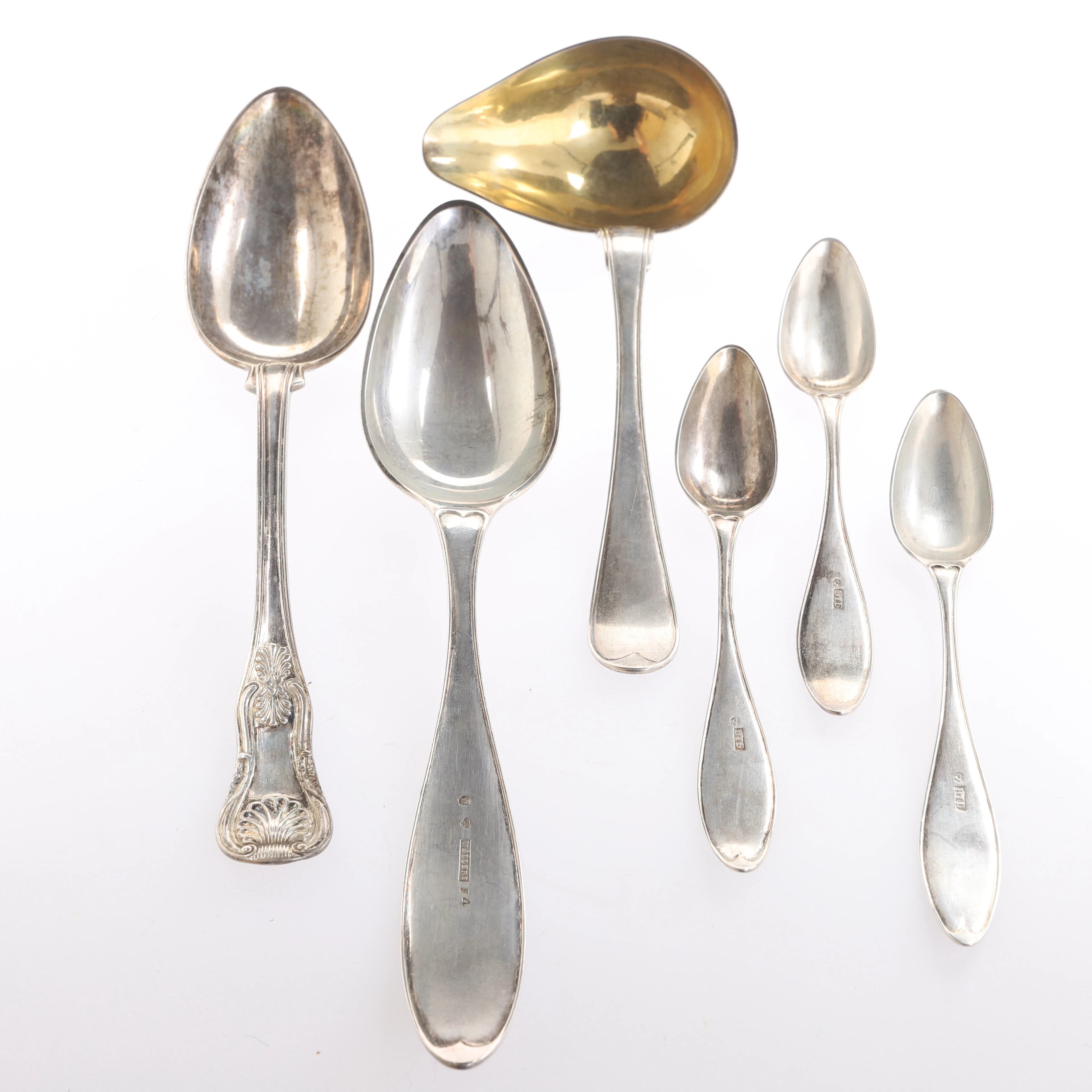 SKEDAR, 6 stycken silver.
