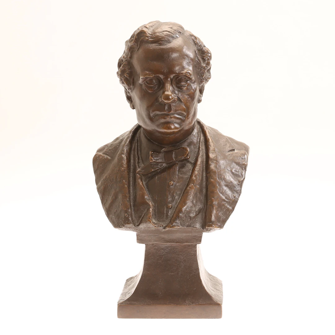 JOHN BÖRJESON. Skulptur, brons, signerad, gjutarstämpel H. Bergman. Fud.