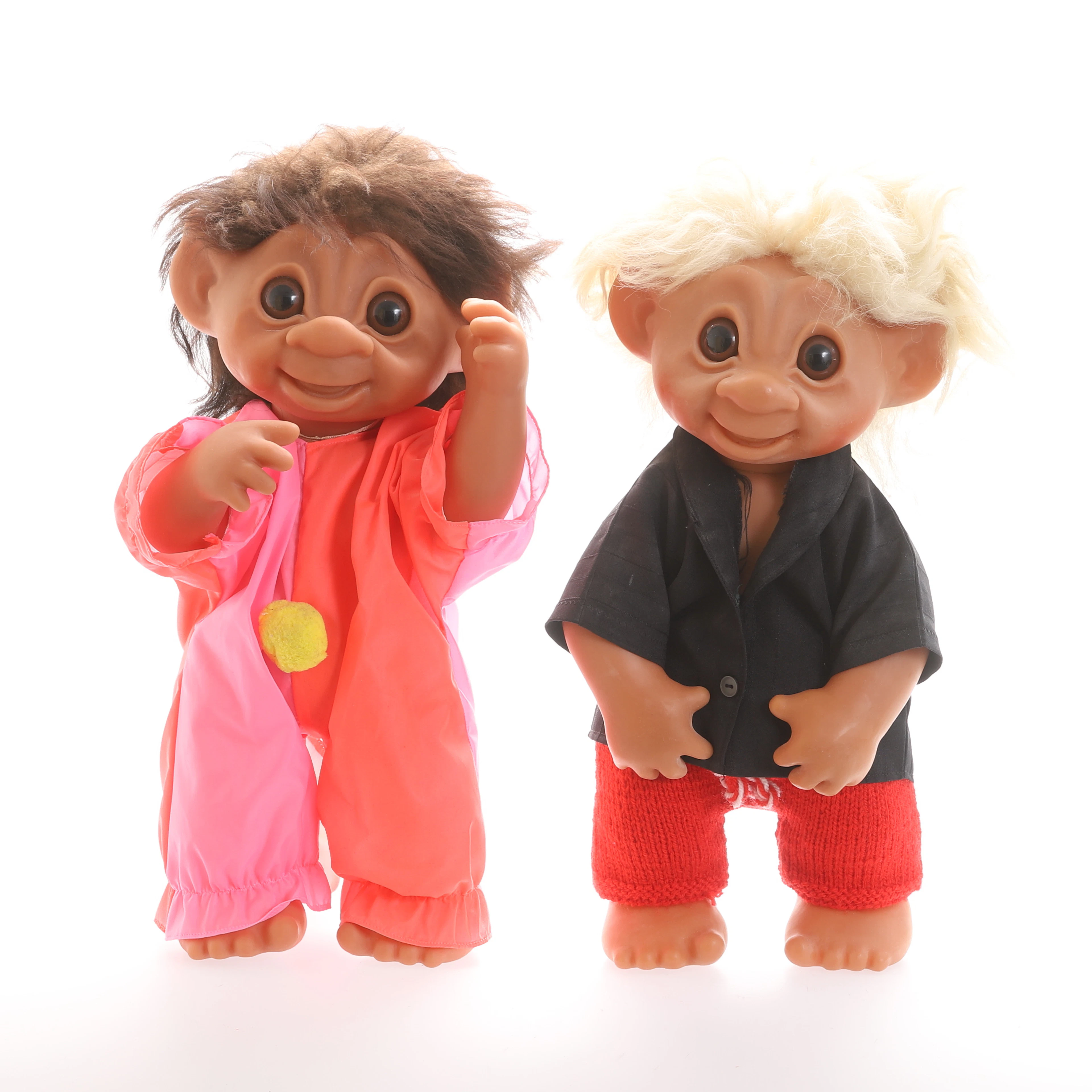 THOMAS DAM. Troll, 2 stycken, Danmark, 1984.