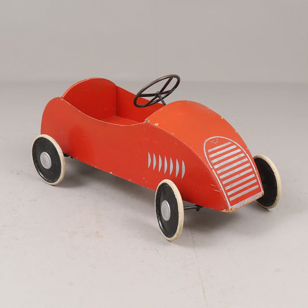 TRAMPBIL, trä, 1950-tal.
