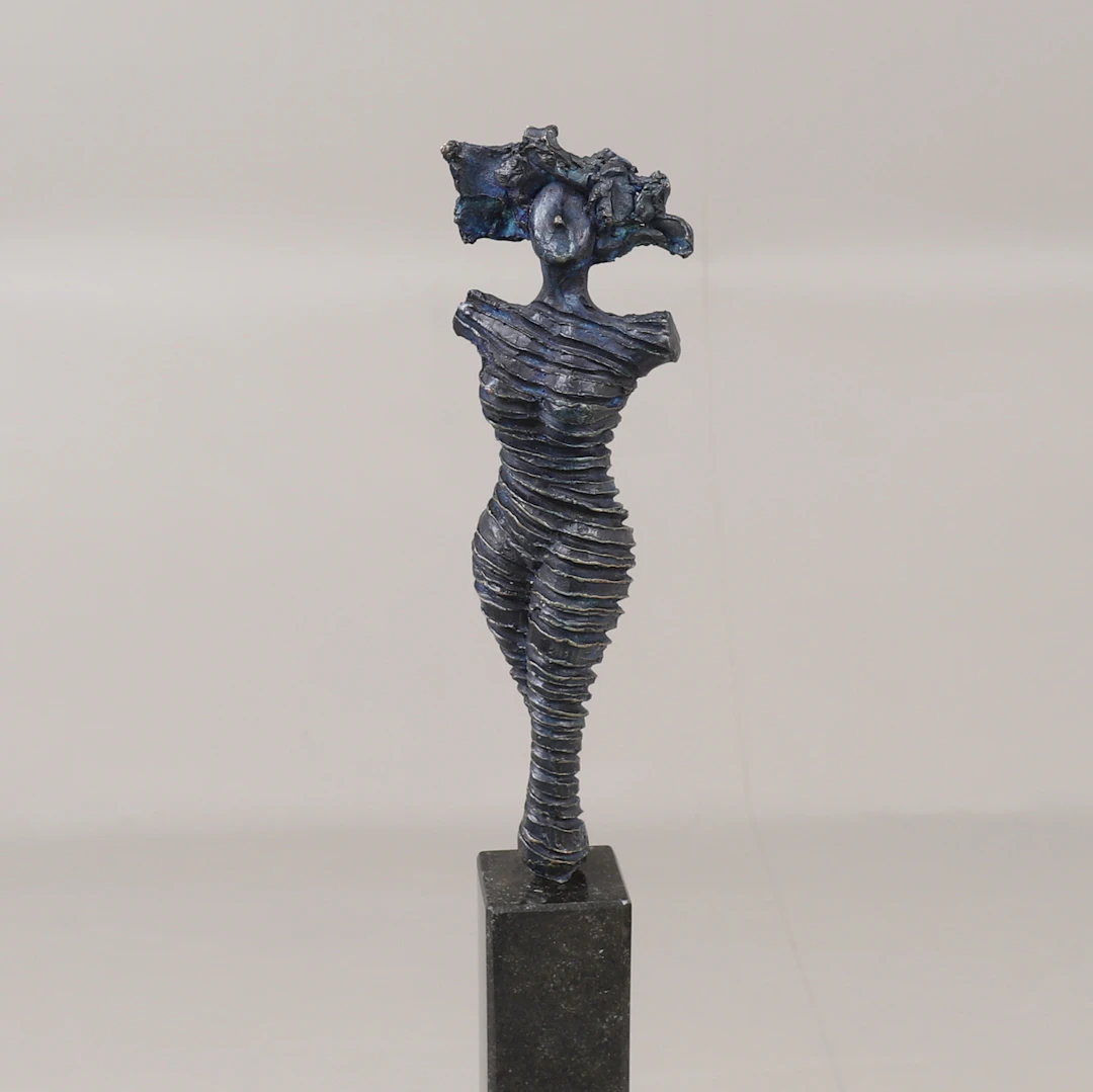 FRANK OLSSON. Skulptur, brons, signerad och numrerad 8/50.