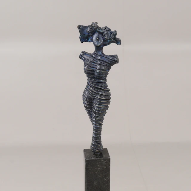 FRANK OLSSON. Skulptur, brons, signerad och numrerad 8/50.