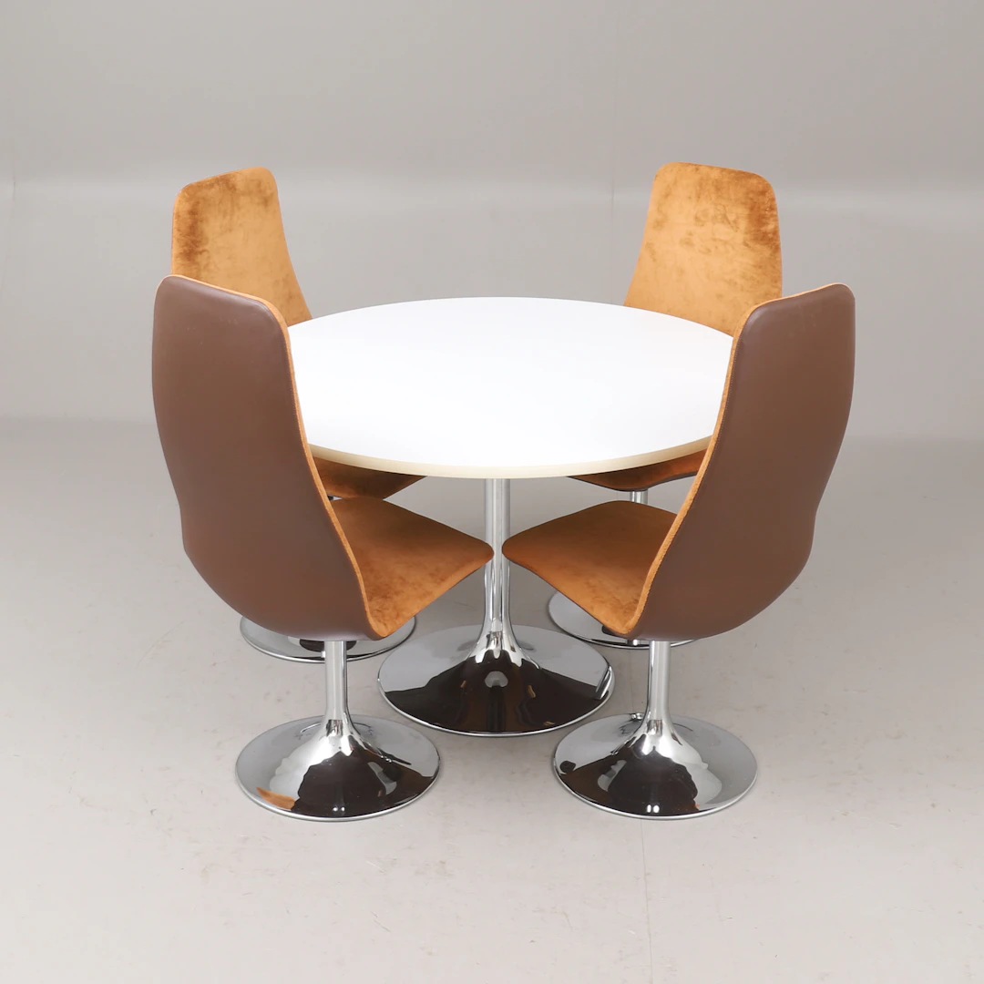 BÖRJE JOHANSSON. Matgrupp, 5 delar, Johanson Design 1900-talets andra hälft.