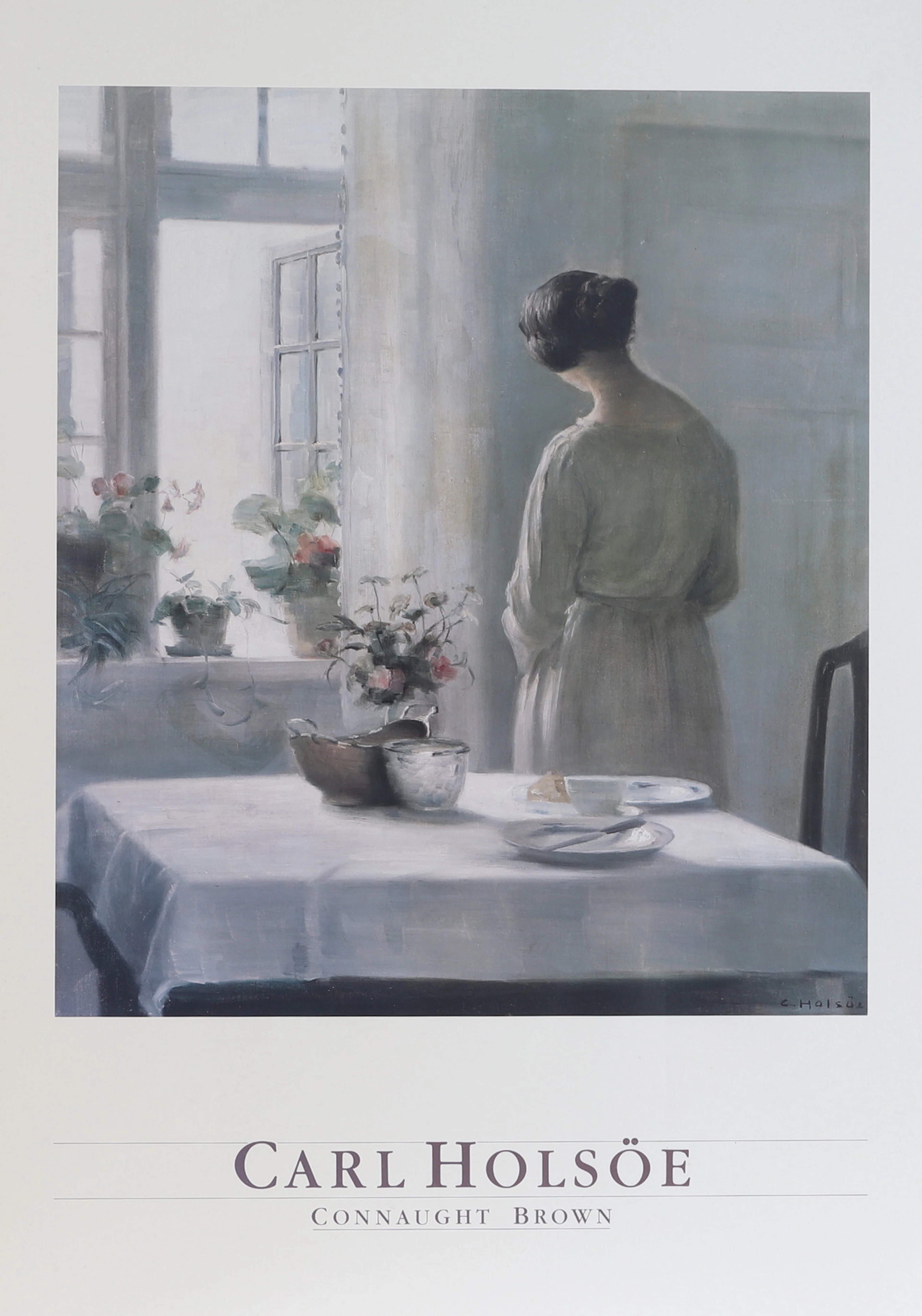 CARL HOLSØE. Reproduktion.