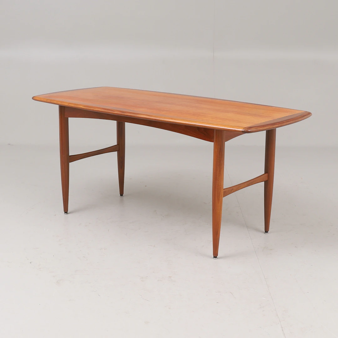 SOFFBORD, teak och valnöt, 1960-tal, HMB Möbler, Rörvik.