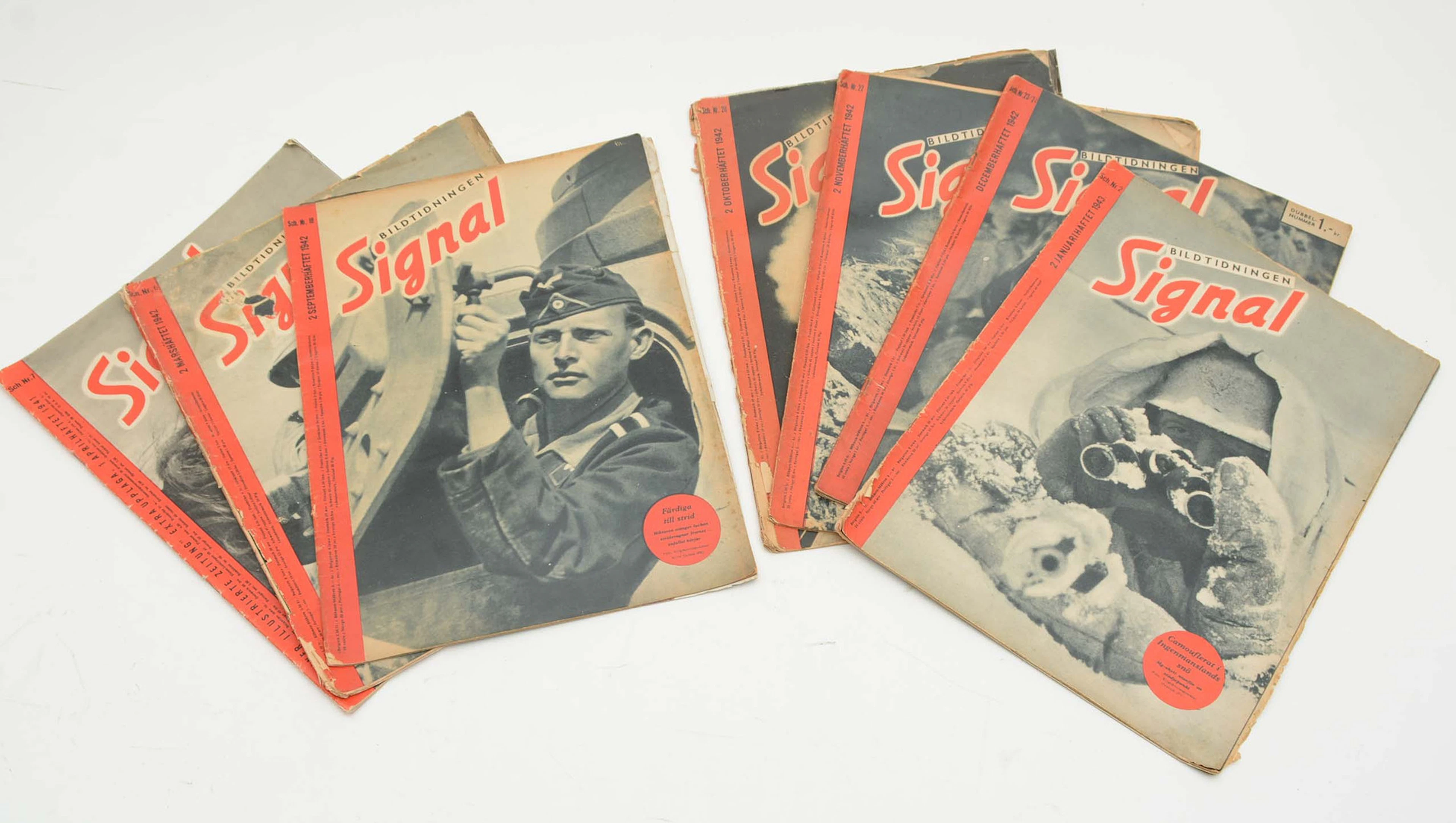 BILDTIDNINGEN SIGNAL, 7 nummer.
