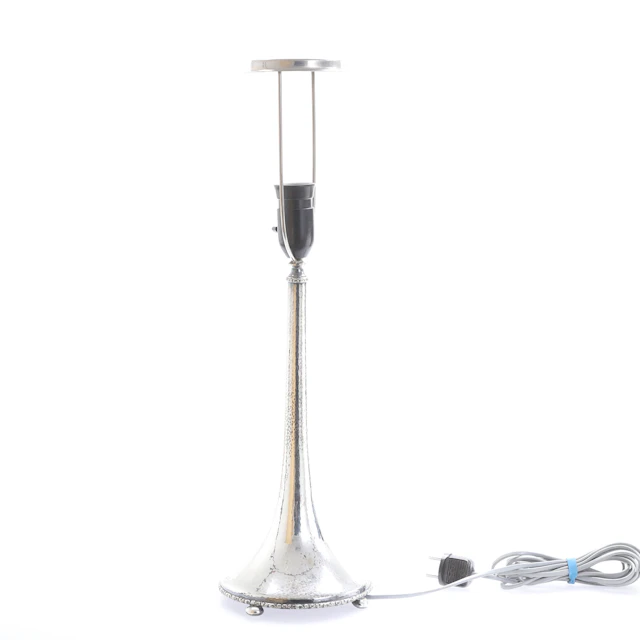 BORDSLAMPA, silver, Swedish grace, Karl Andersson, Stockholm, 1921.