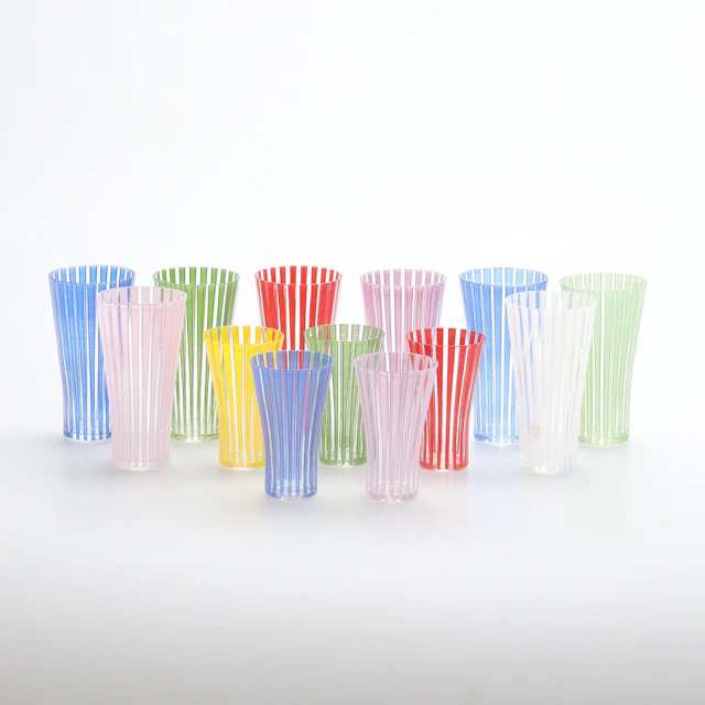 BENGT ORUP. Glas, 13 stycken, "Strikt", Johansfors.