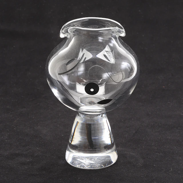 BENGT ORUP. Vas, glas, "Grapa", Johansfors.