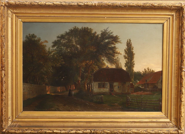 LOUIS GURLITT, Möjligen, olja på duk.