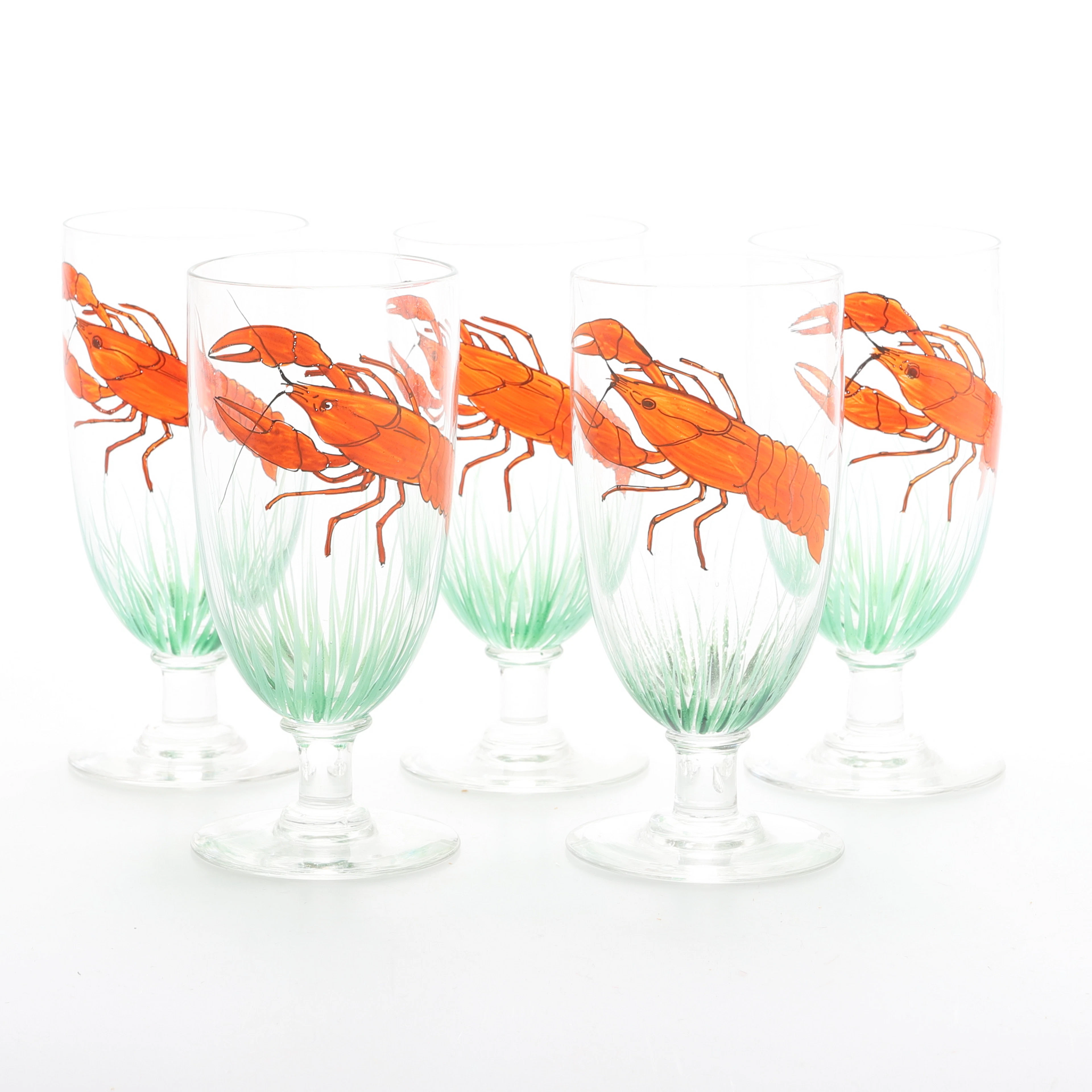 GLAS på fot, 5 stycken.