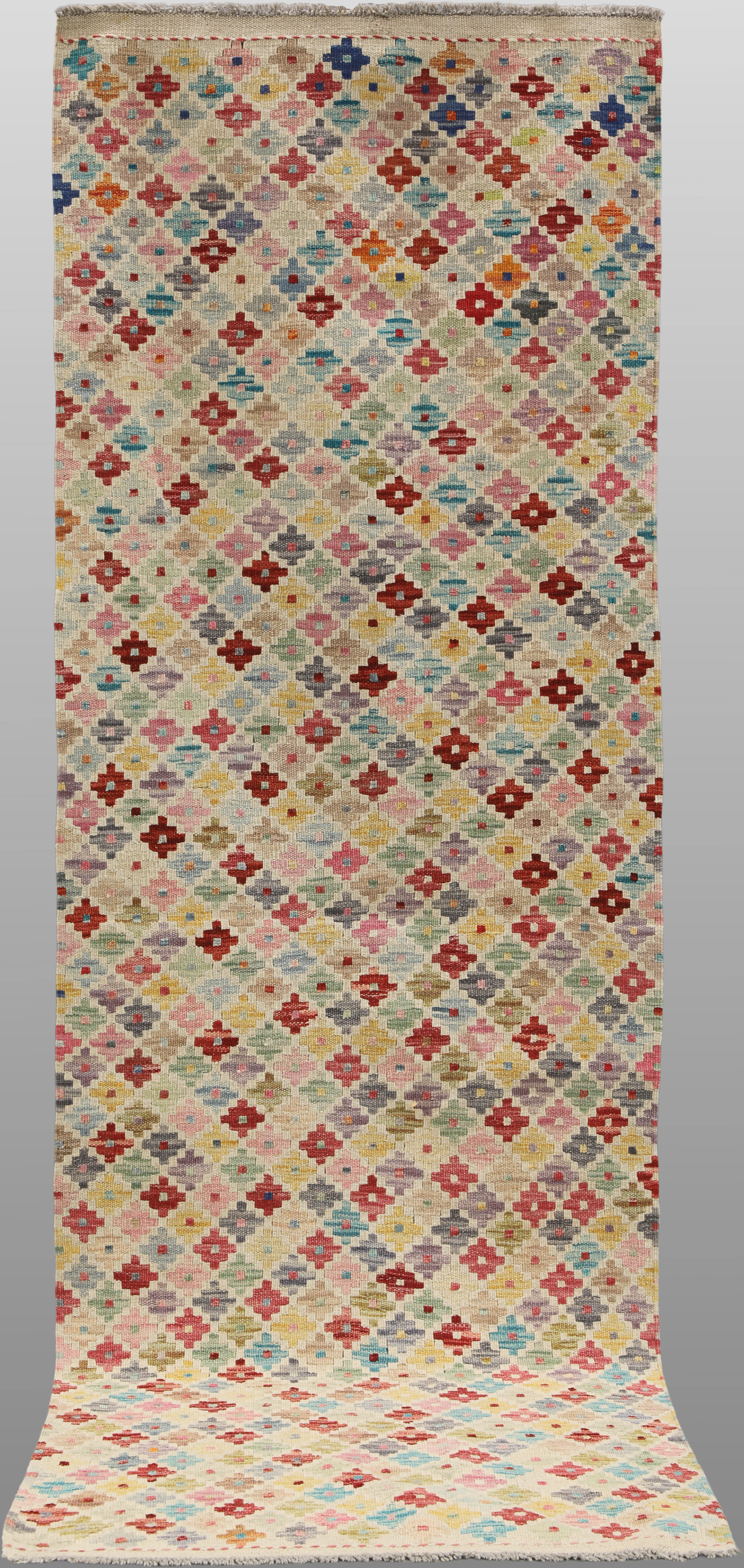 MATTA, gallerimodell, Kelim, cirka 239 x 81 cm.