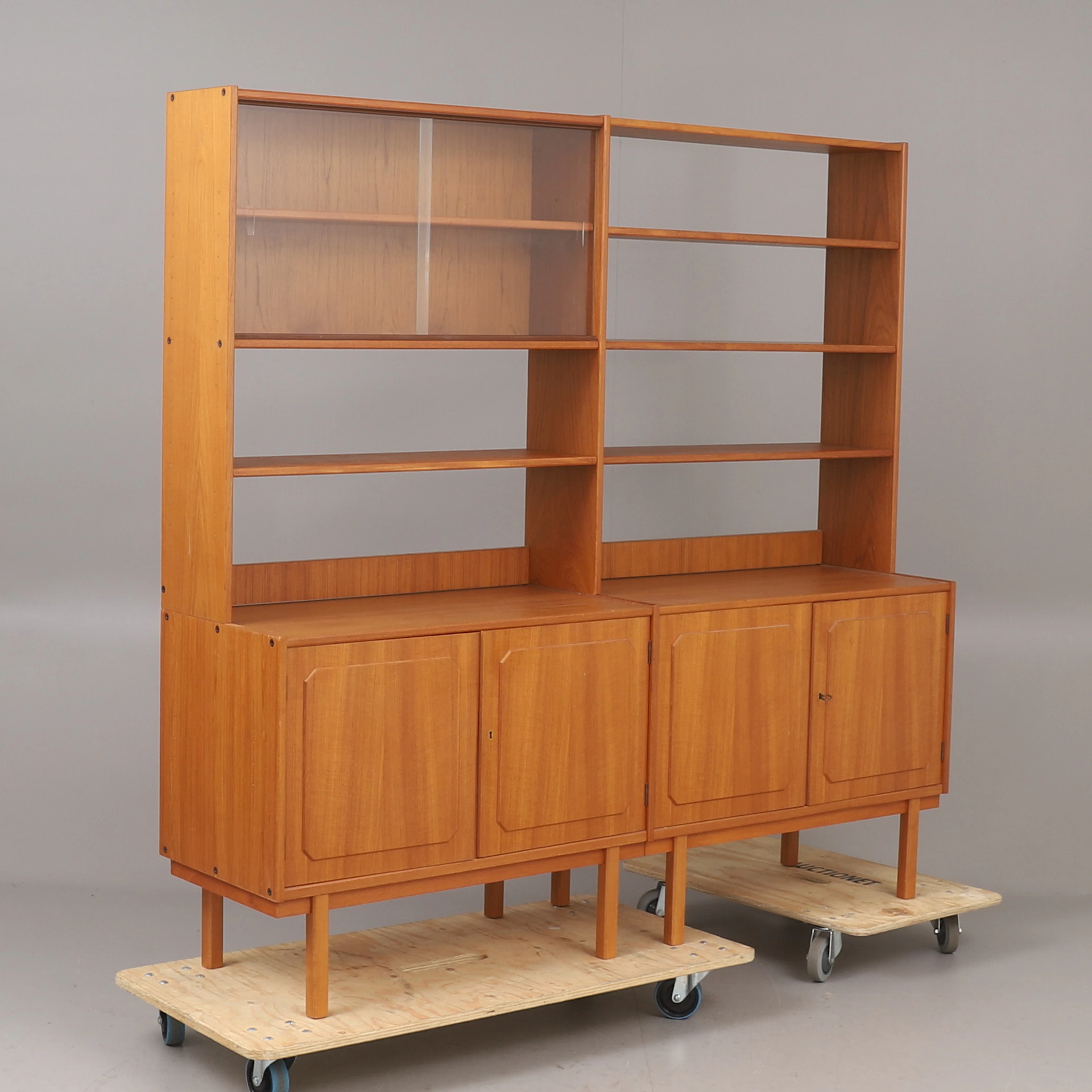BOKHYLLA, teak, 1960-tal.