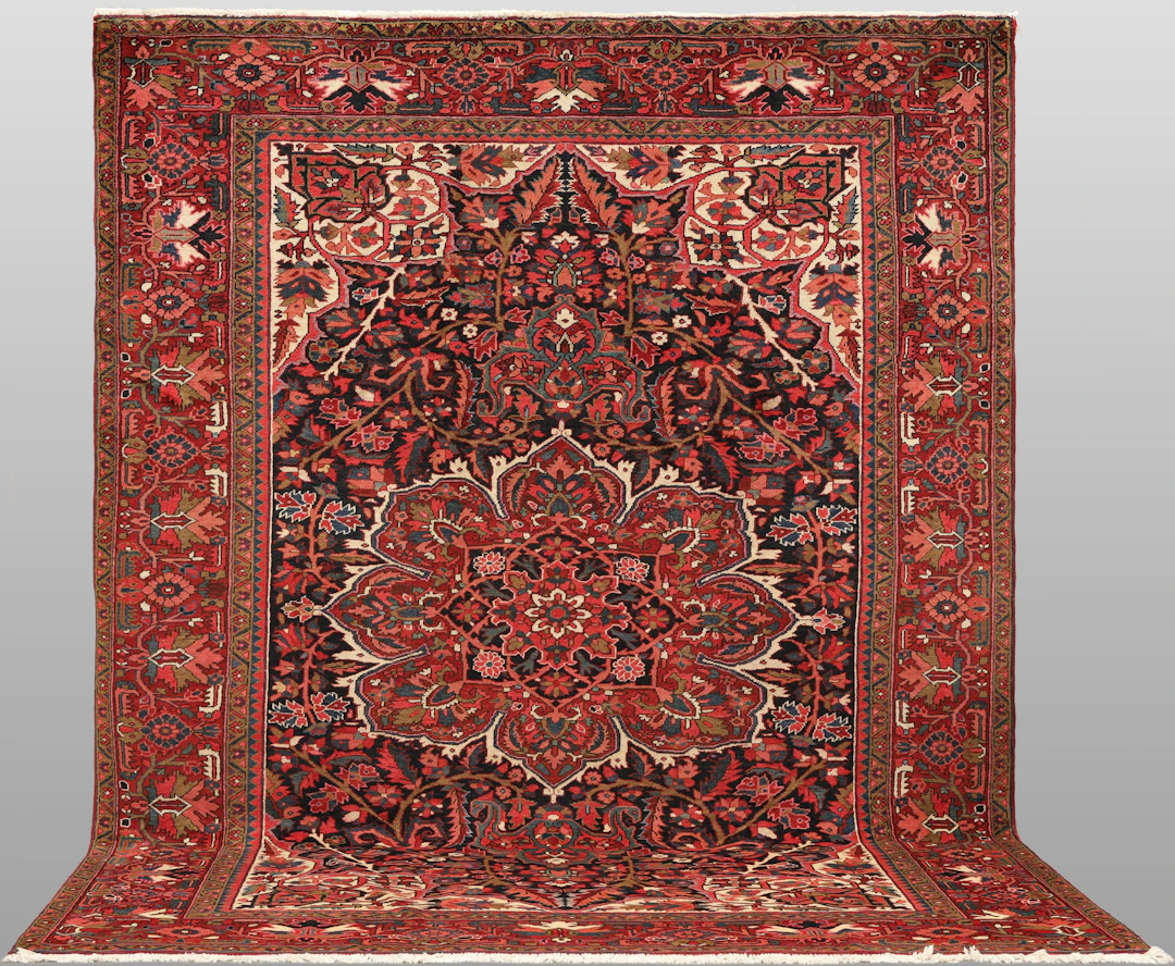 MATTA, heriz, semiantik, cirka 344 x 258 cm.