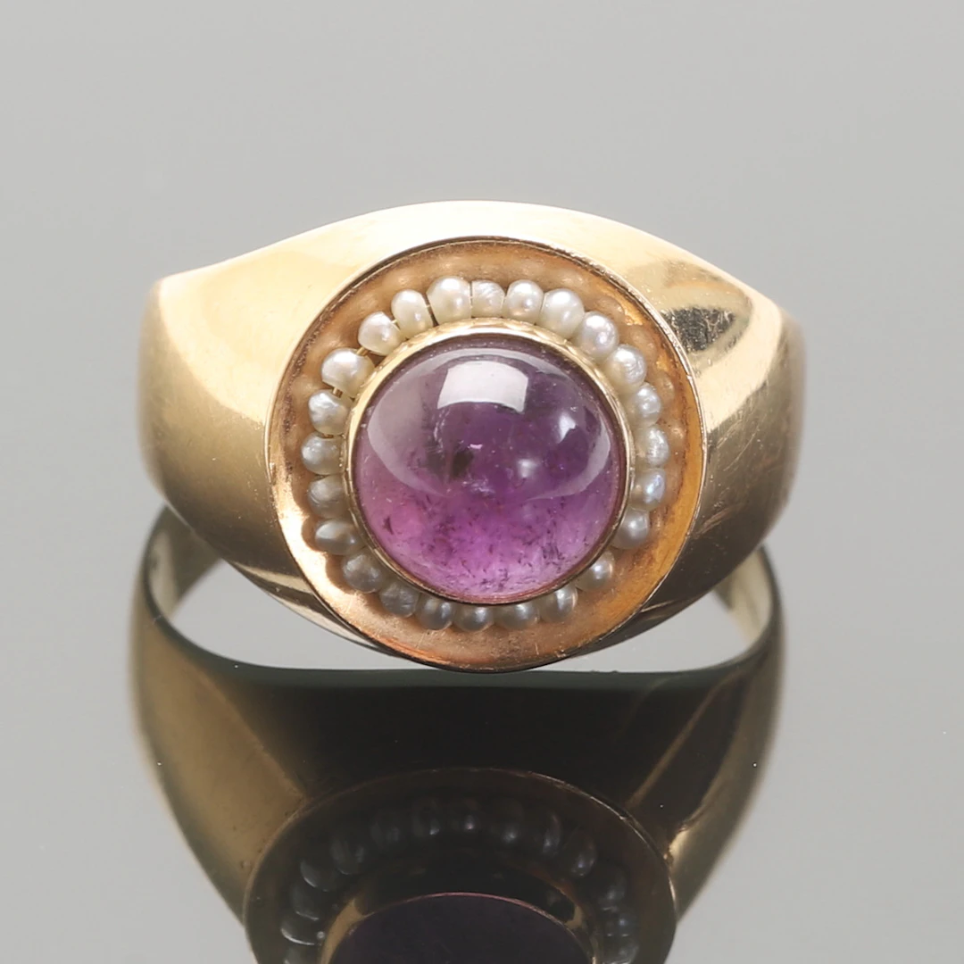 RING, 18 k guld.