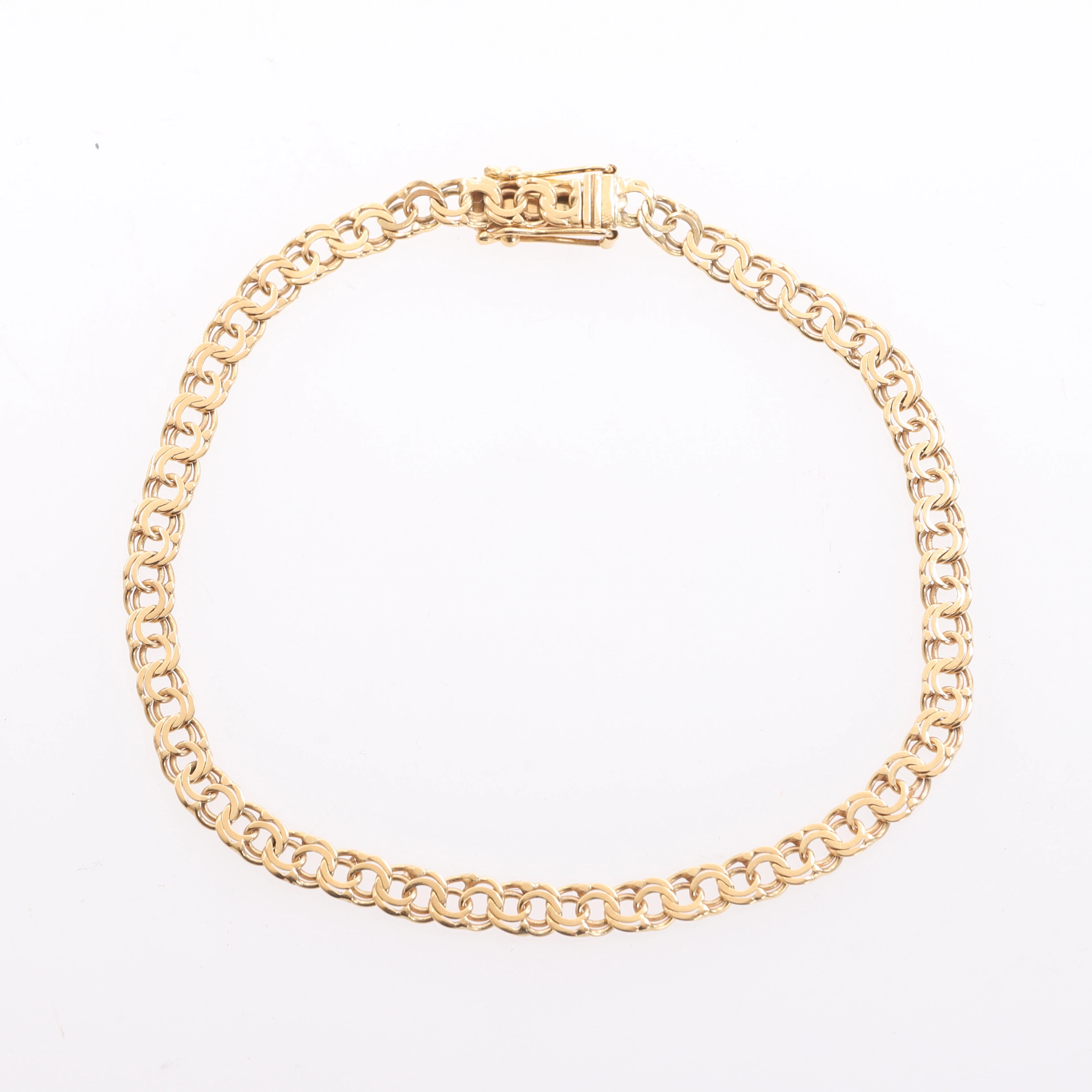 ARMBAND, 18 k guld, Bismarck.